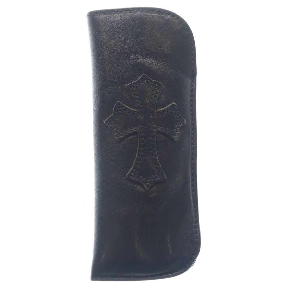 Chrome Hearts Chrome Hearts Cross Patch Leather Pen Case Black Size ONE SIZE - 1 Thumbnail