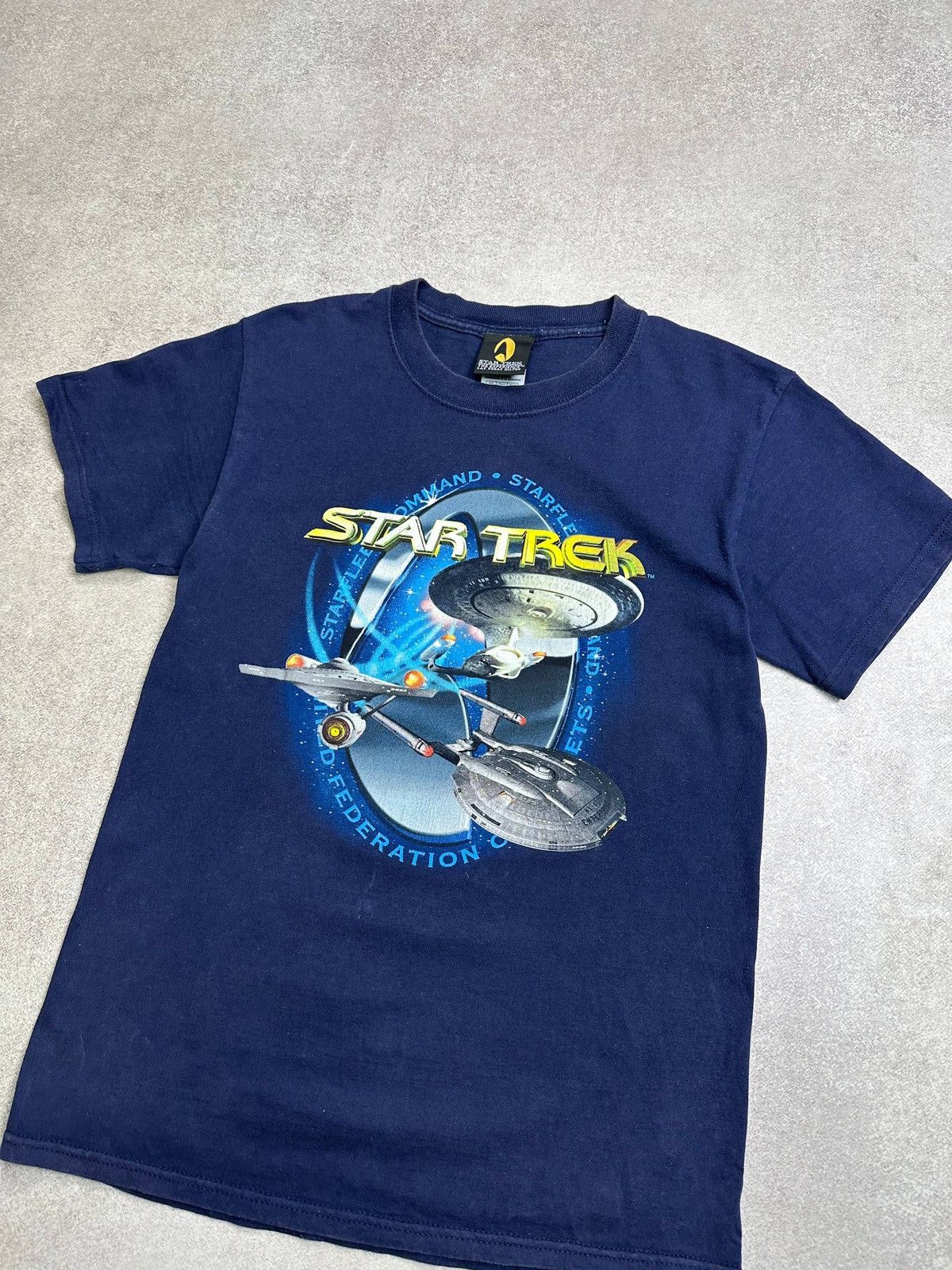 Vintage Vintage Star Trek Graphic T-shirt S Blue Size US S / EU 44-46 / 1 - 2 Thumbnail
