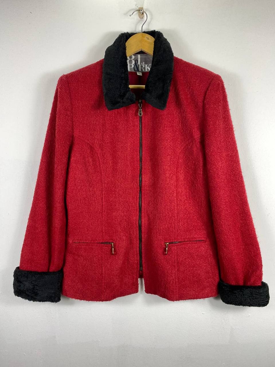 Vintage vintage 81st park wool jacket made in usa nice design Size US L / EU 52-54 / 3 - 1 Thumbnail