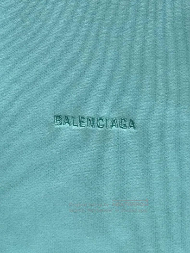 Balenciaga Balenciaga Back embroidered logo letter crewneck hoodie mi Size US S / EU 44-46 / 1 - 8 Thumbnail