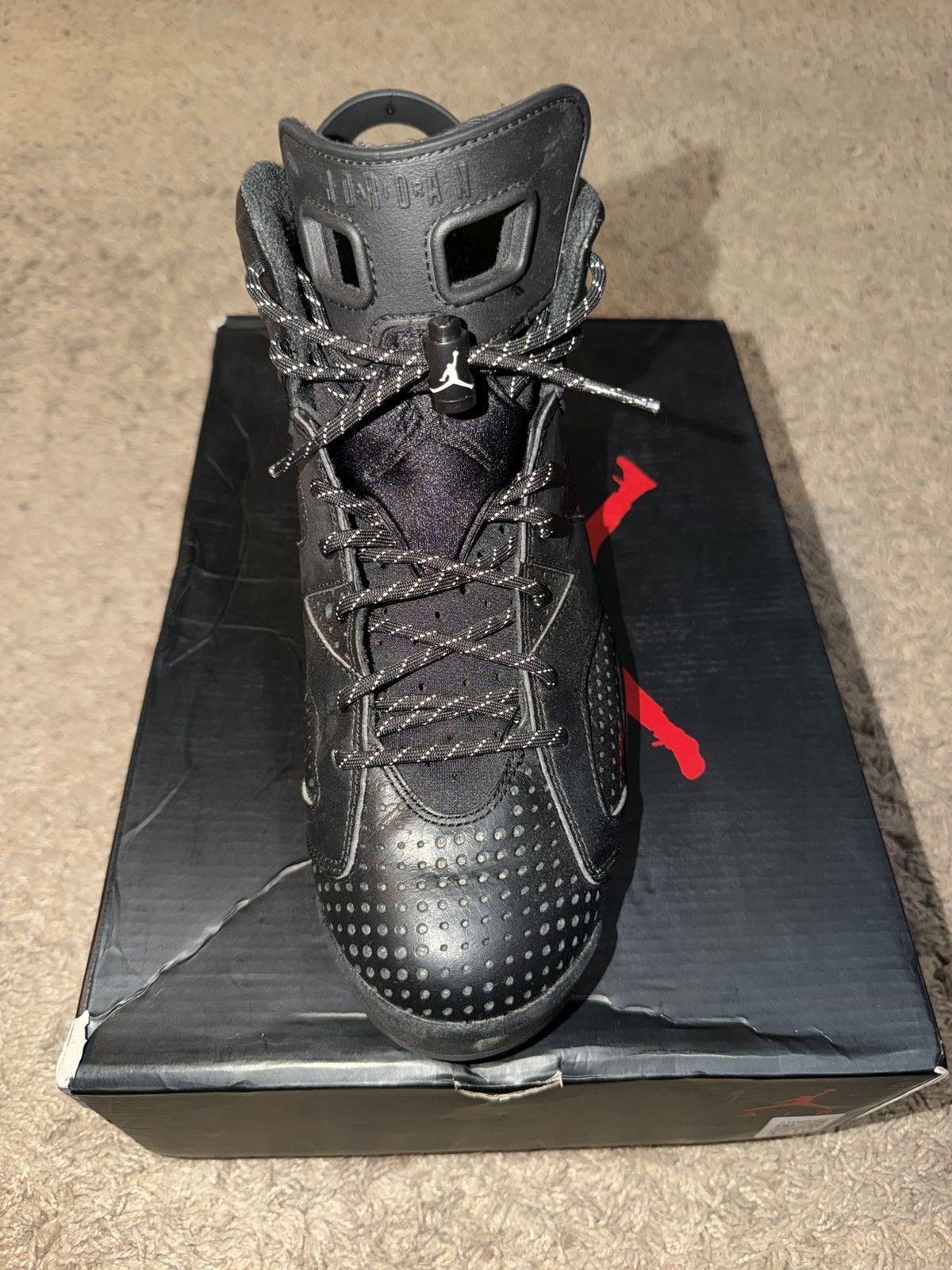 Jordan Brand Air Jordan 6 Retro ‘Black Cat’ Size US 9.5 / EU 42-43 - 1 Thumbnail