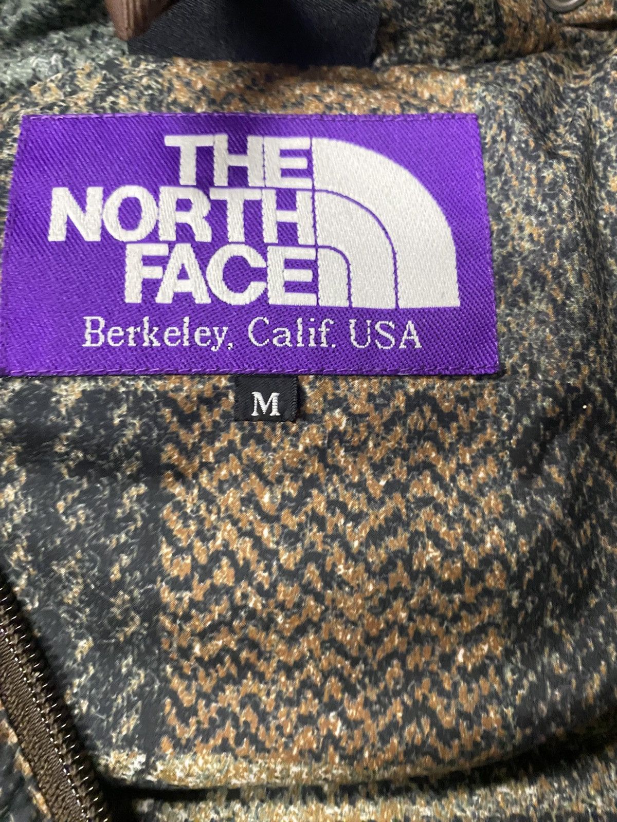 The North Face Tweed North Face Purple Label Down Jacket Size US M / EU 48-50 / 2 - 3 Thumbnail