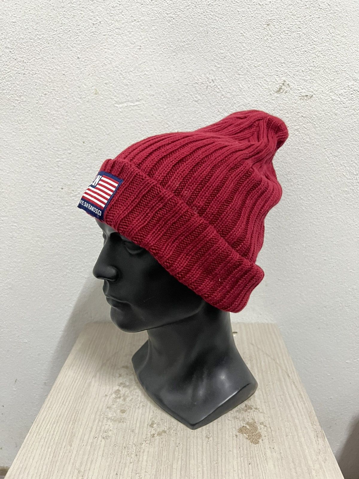 Ben Davis Vintage Ben Davis Beanie Hat Size ONE SIZE - 3 Thumbnail