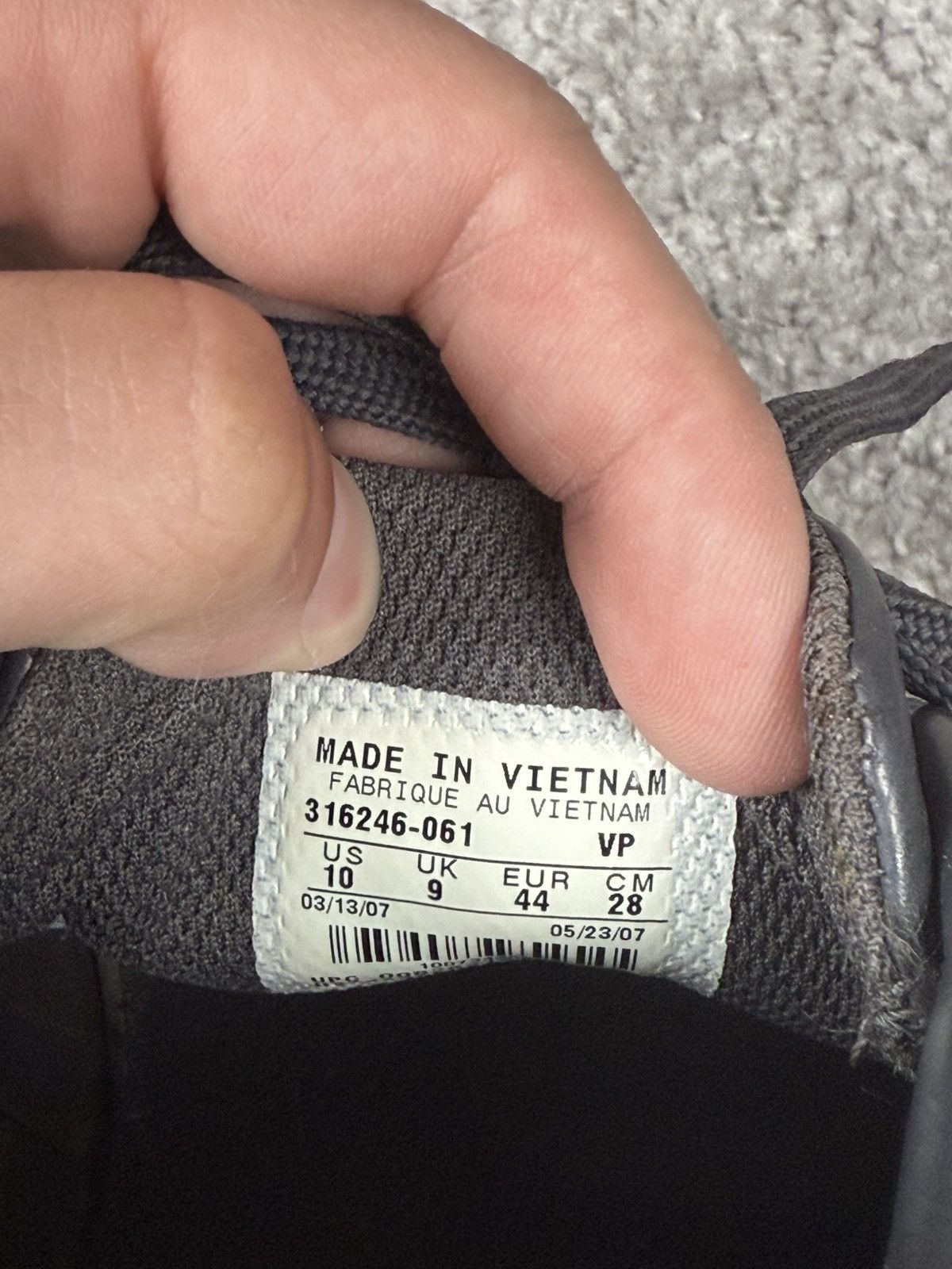 Nike Nike Total 90 SHOOT II VTG 2007 TF US 10 Size US 10 / EU 43 - 7 Thumbnail
