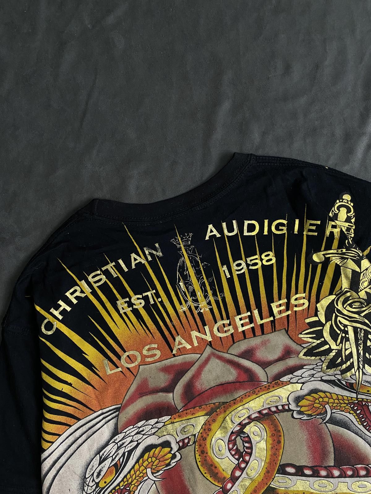 Ed Hardy Christian Audigier Ed Hardy Y2K Vintage Long Sleeve Top XL Size XL / US 12-14 / IT 48-50 - 9 Thumbnail