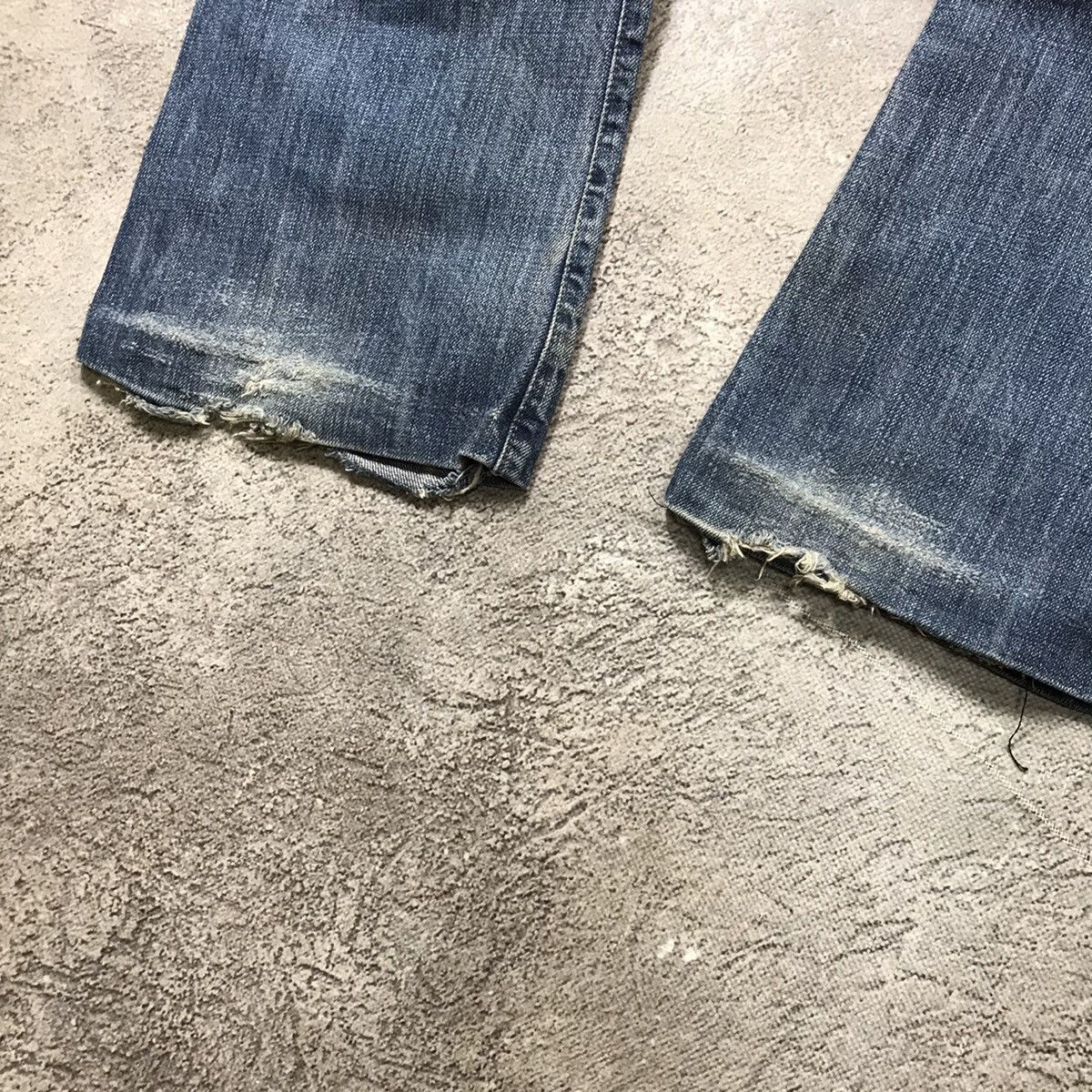 Vintage Vintage 90s Baggy Distressed Faded Jeans Grunge Skate 28 Size 28" / US 6 / IT 42 - 4 Thumbnail