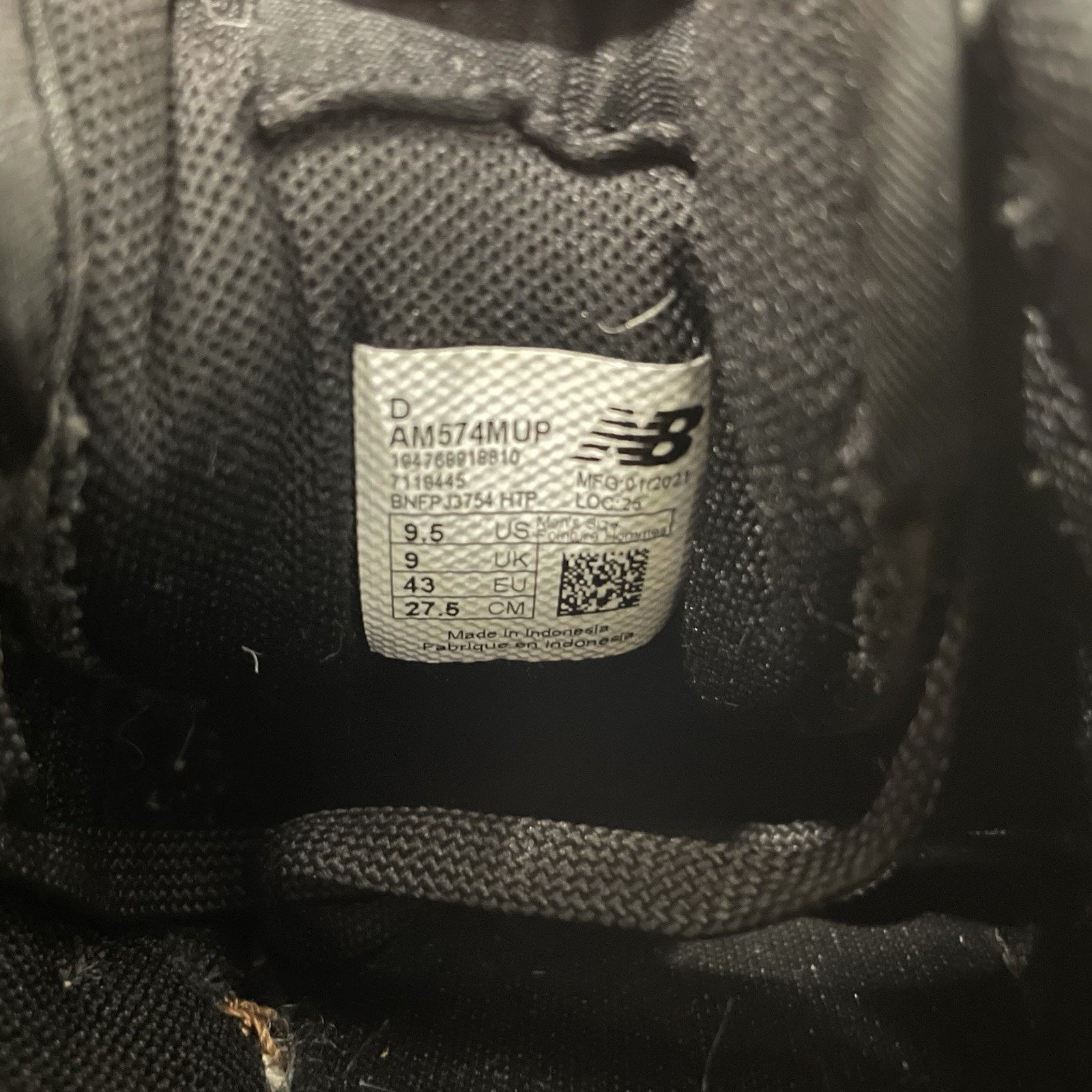 New Balance New Balance 574 V1 All Coasts Brown Black Shoes Men's 9.5 Size US 9 / EU 42 - 8 Thumbnail