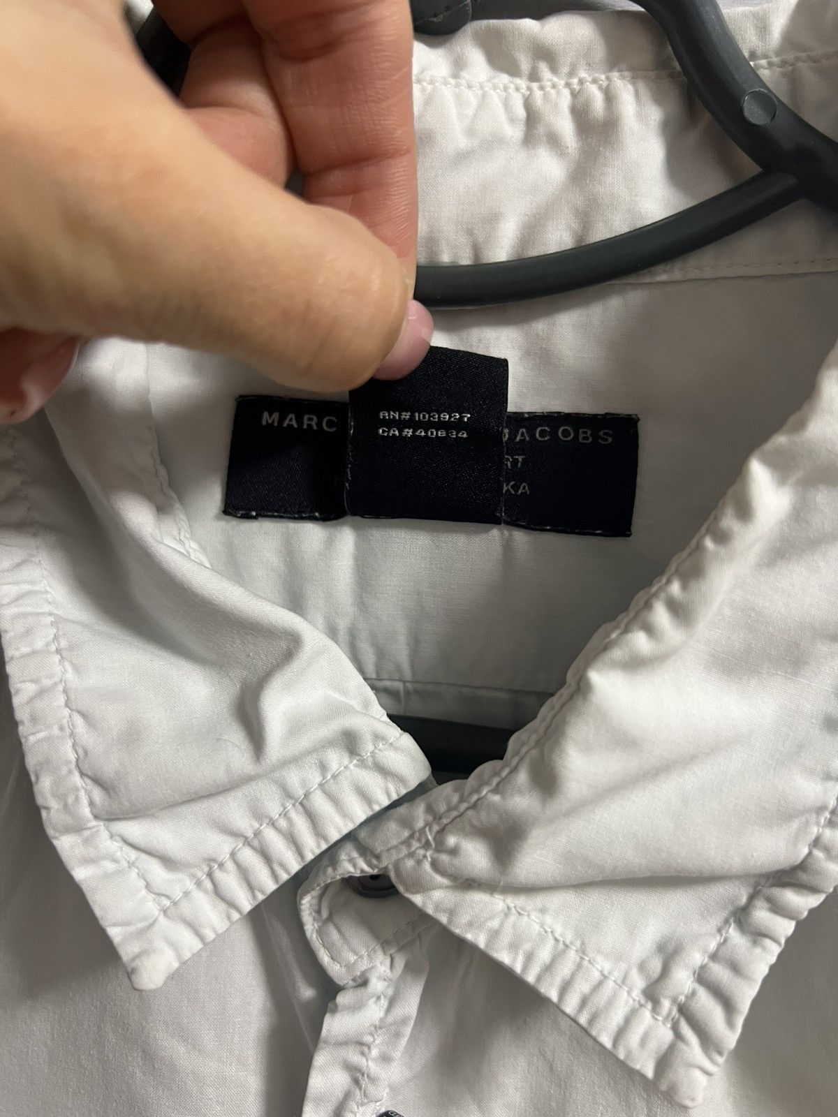Marc Jacobs × Marc by Marc Jacobs Rare Luxury Shirt Marc by Marc Jacobs Hand Dyed Size US L / EU 52-54 / 3 - 7 Thumbnail