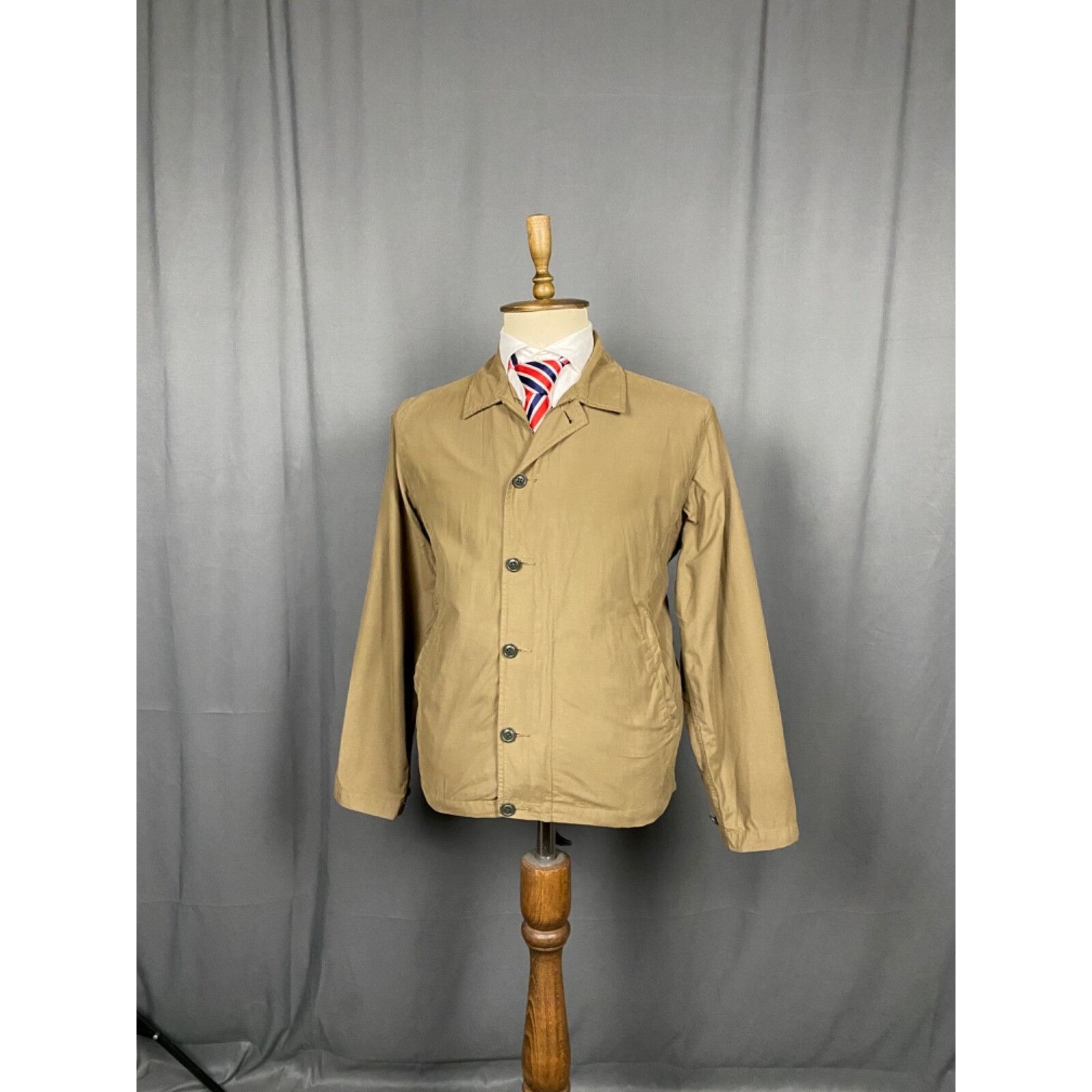 Polo Ralph Lauren Polo Ralph Lauren VTG Men's Beige Brown Coach Zip Collared J Size US M / EU 48-50 / 2 - 2 Thumbnail