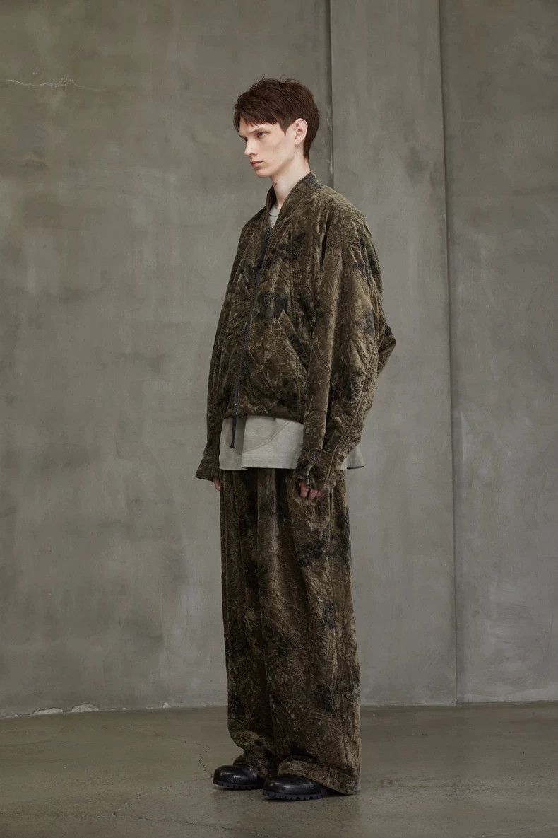 Ziggy Chen Velvet Bomber Jacket 24AW 