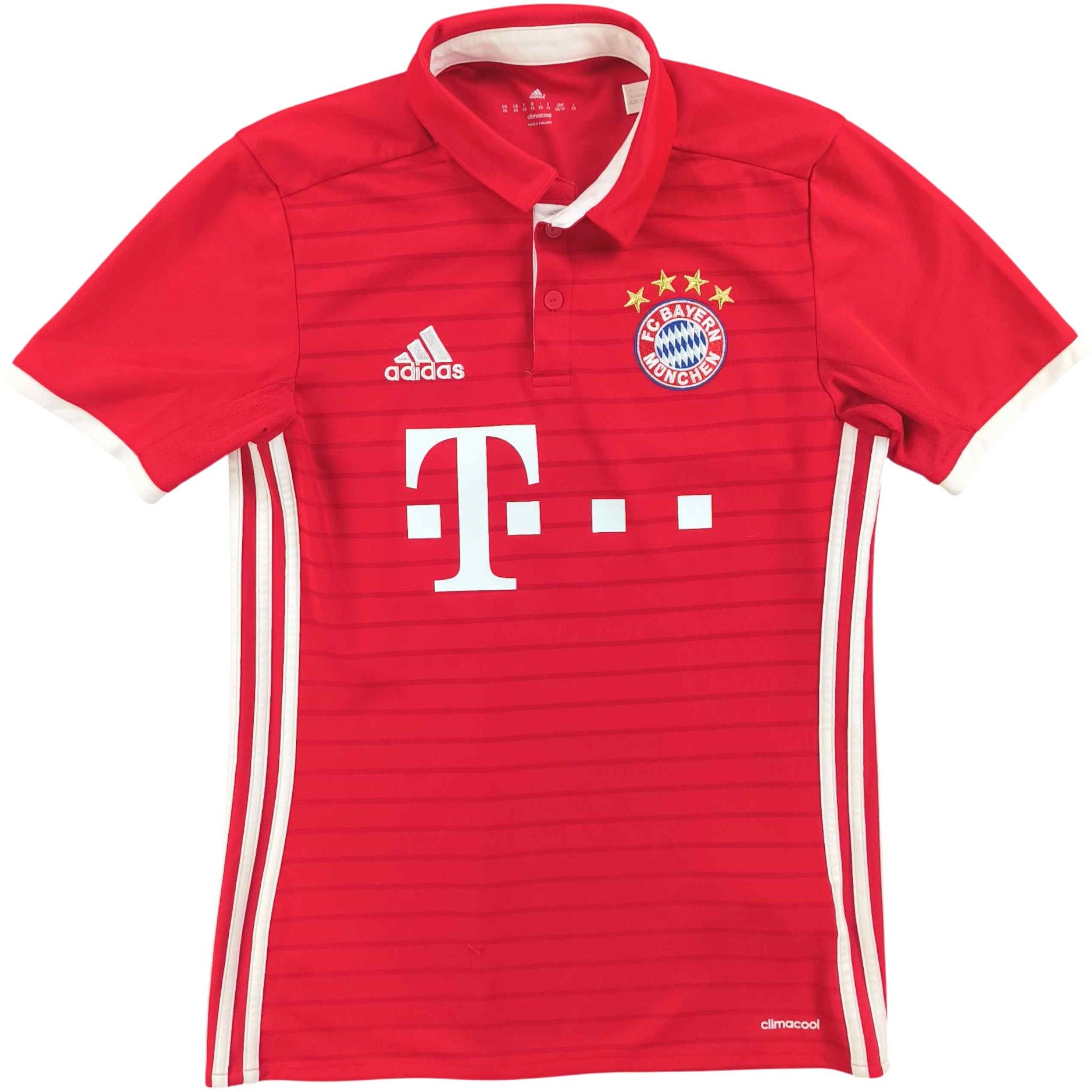 Adidas Bayern Munich 2016-17 Adidas home Tolisso football jersey XS Size US XS / EU 42 / 0 - 2 Thumbnail