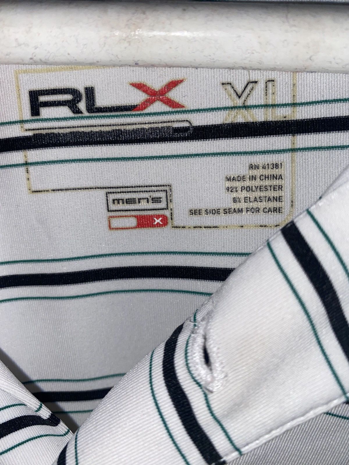 Polo Ralph Lauren RLX Ralph Lauren Golf Polo Size US XL / EU 56 / 4 - 5 Thumbnail