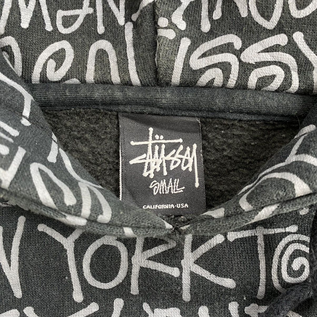 Stussy 00s Stussy World Tour Monogram Logo Pull Over Hoodie Japan Size US S / EU 44-46 / 1 - 4 Thumbnail