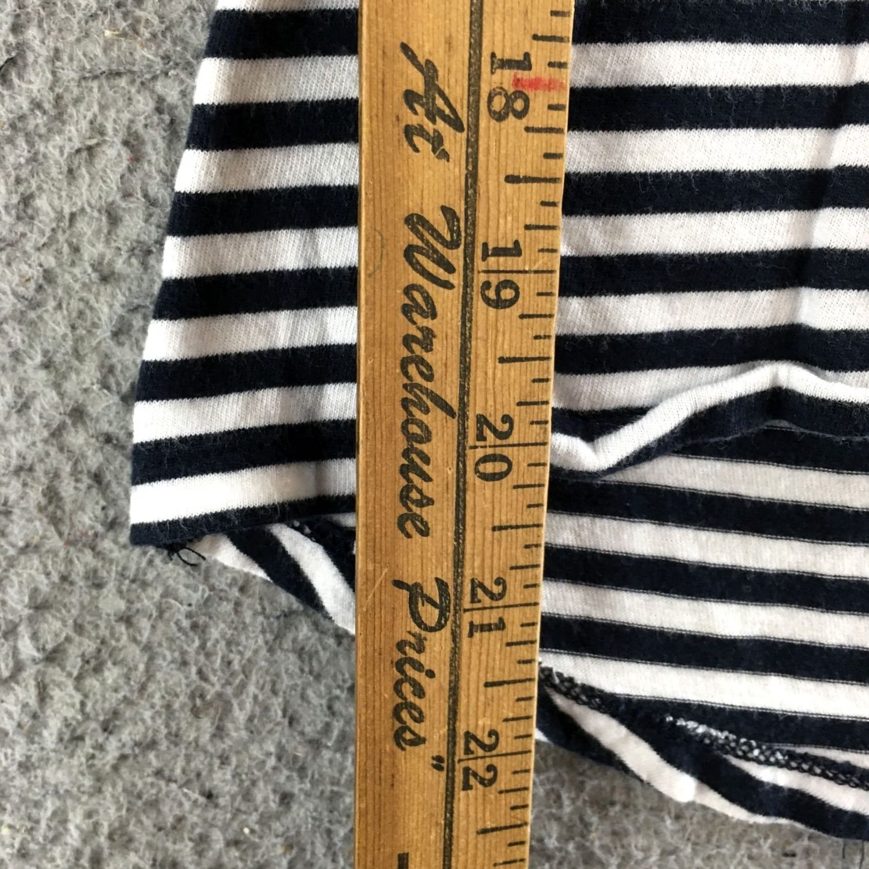 Abercrombie & Fitch Abercrombie Shirt Womens M Black White Striped Long Sleeve Crewneck Pull Over Size M / US 6-8 / IT 42-44 - 6 Thumbnail