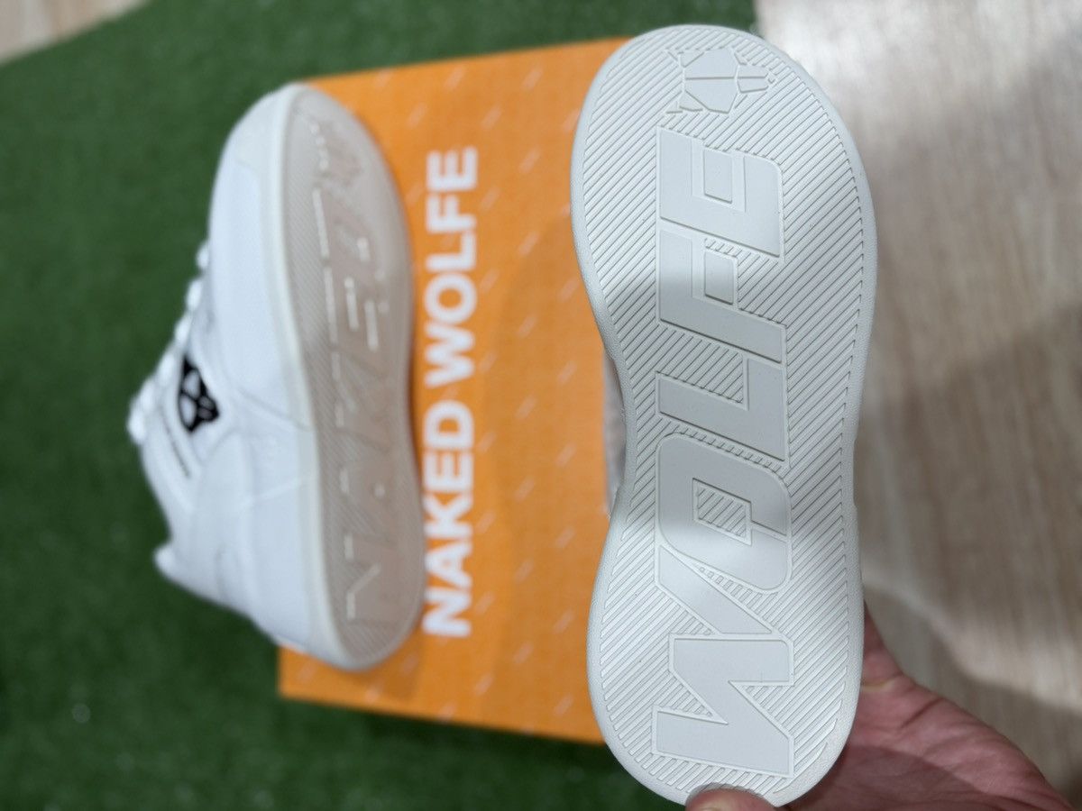 NAKED WOLFE Naked Wolfe 'Crash White' Cow Leather (Size 9/39 EU) Size US 9 / IT 39 - 6 Thumbnail