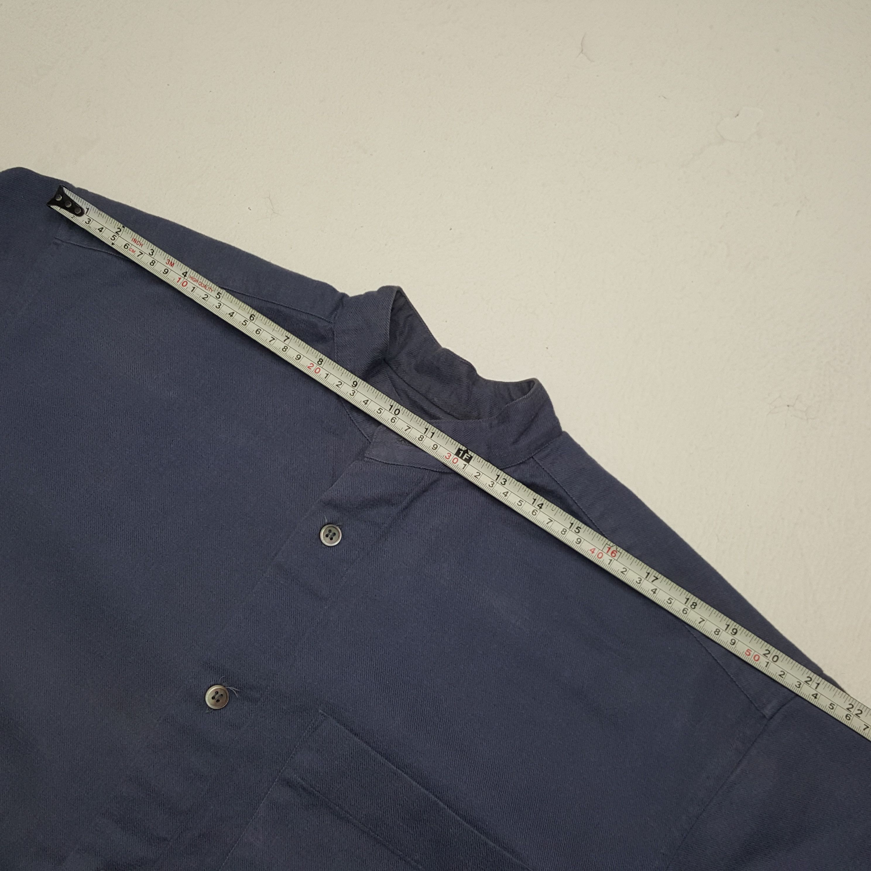 Issey Miyake × Vintage Vintage Issey Miyake Design Studio Button Up Shirt Size US L / EU 52-54 / 3 - 4 Thumbnail