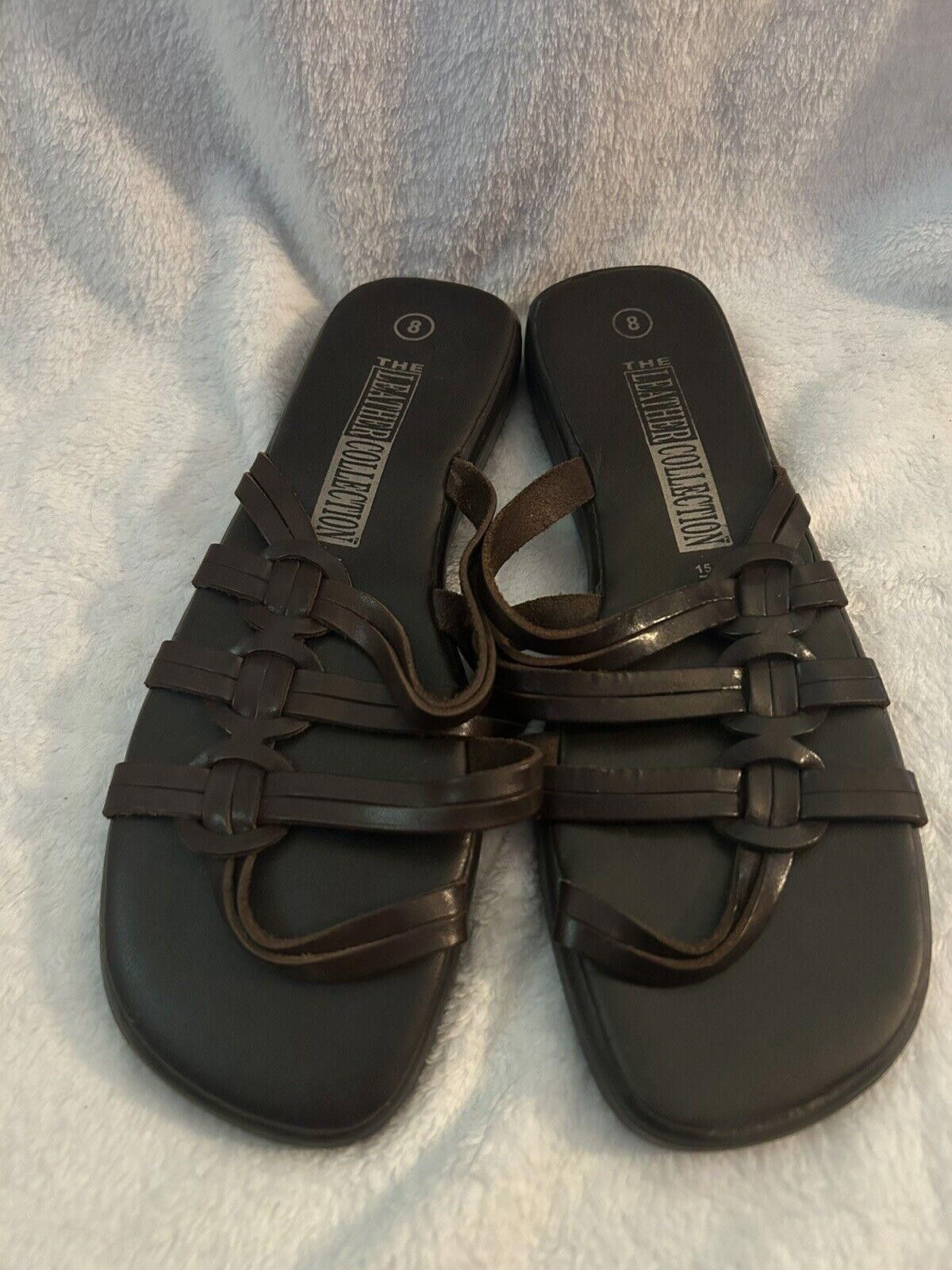 Designer The Leather Company Sandals Size: 8 Size US 8 / IT 38 - 1 Thumbnail