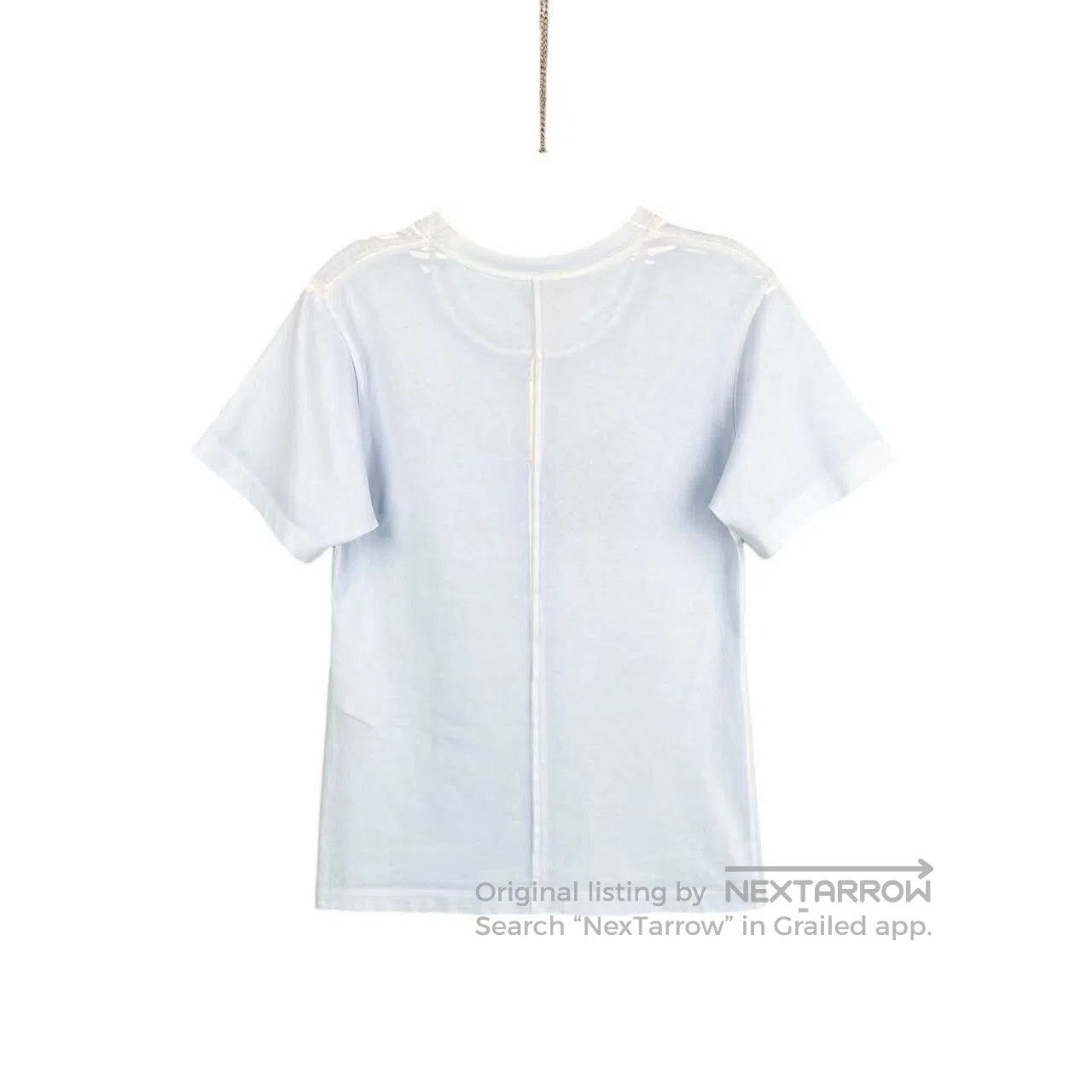 Louis Vuitton Louis Vuitton 23SS blue chain logo print short sleeves| Size XS / US 0-2 / IT 36-38 - 2 Thumbnail