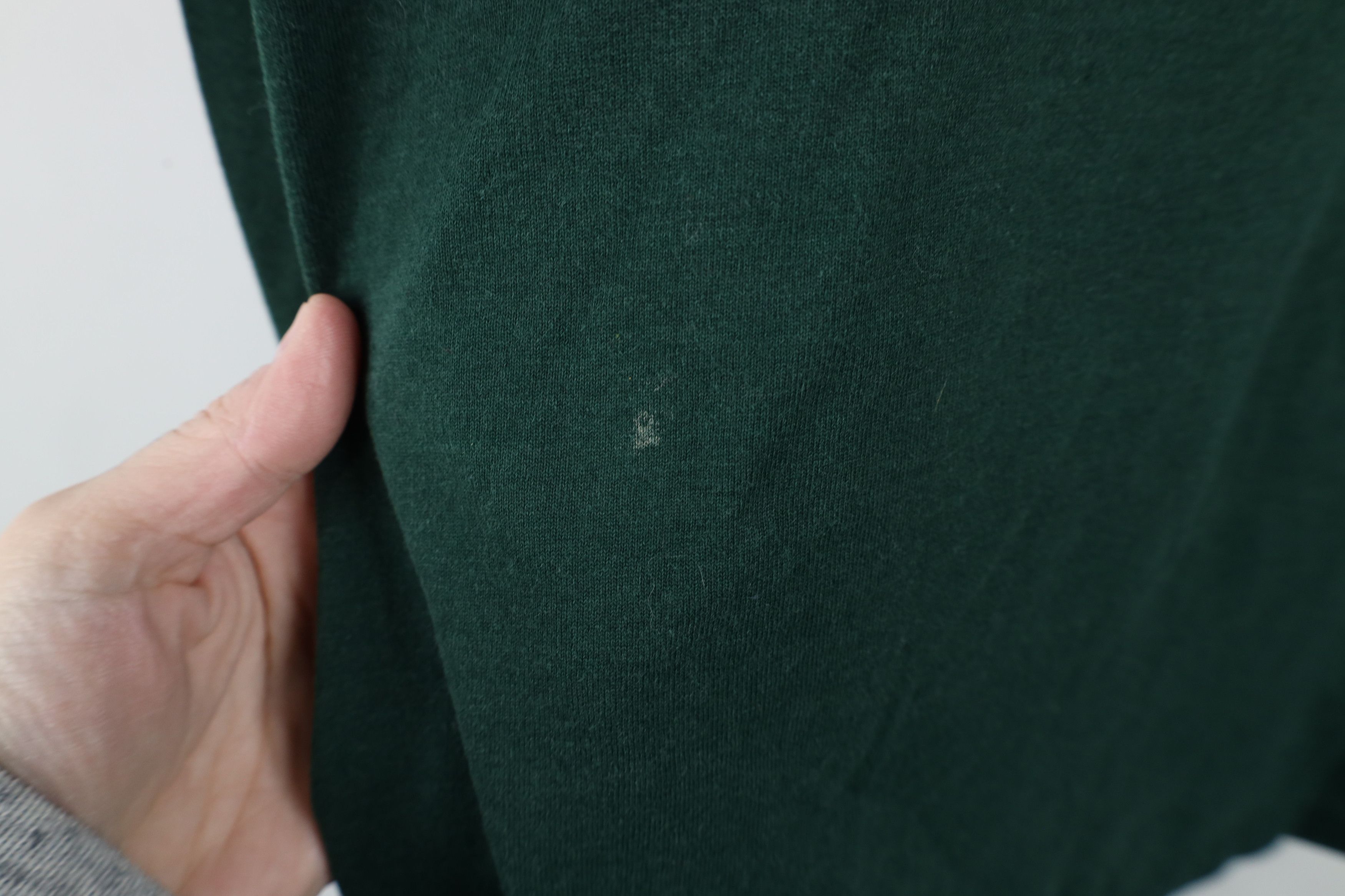 Vintage Vintage 90s Streetwear Long Sleeve T-Shirt Hunter Green Size US XXL / EU 58 / 5 - 4 Thumbnail