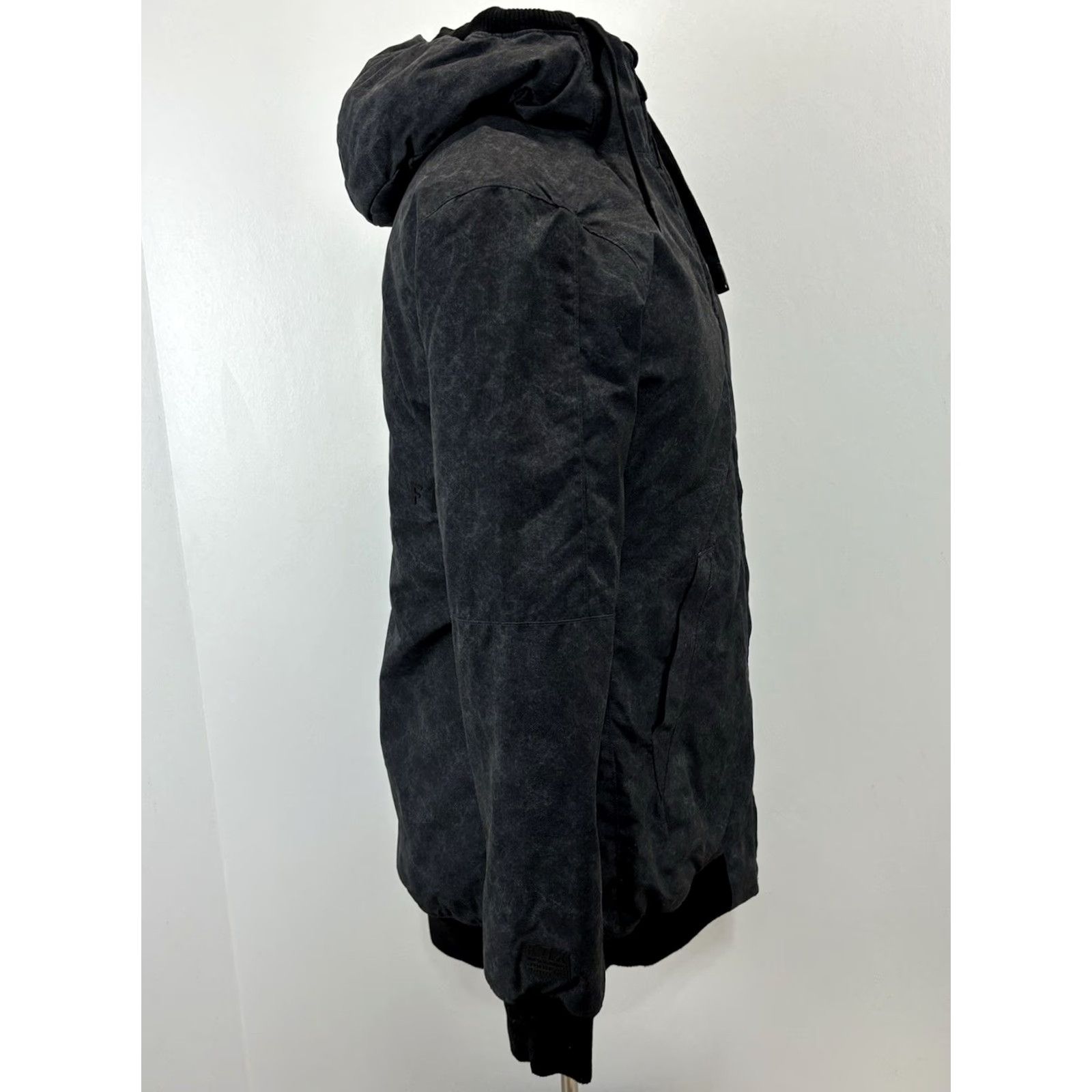 Vintage VINTAGE? No. Fox Metrics Jacket Women M Gray Hood Ski Snowboard Casual Zip Mid-Length Polyester Size M / US 6-8 / IT 42-44 - 4 Thumbnail