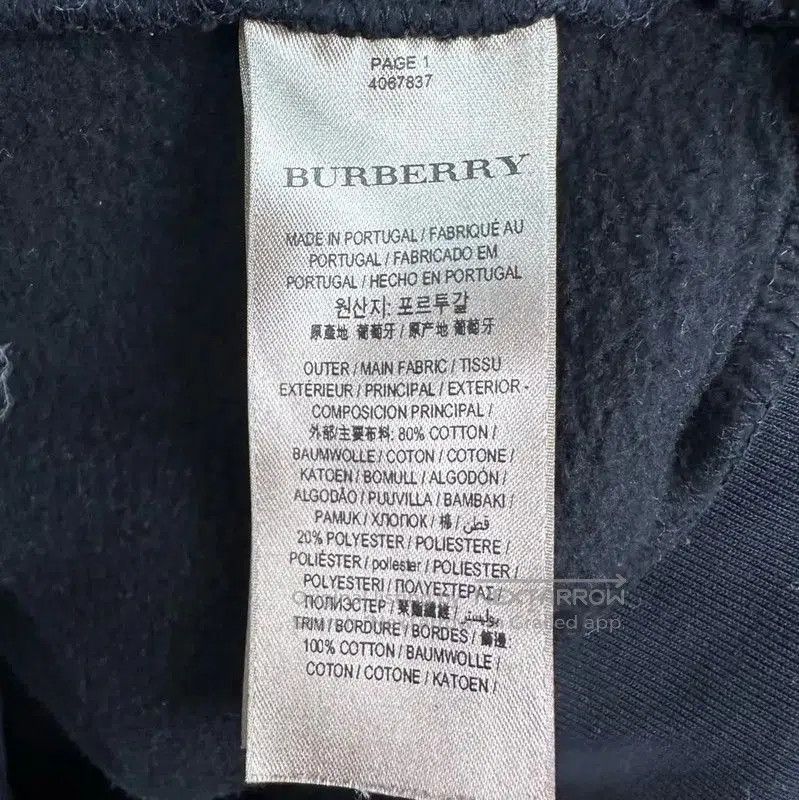 Burberry Burberry Black Long Sleeve Hoodie for Men. Size US S / EU 44-46 / 1 - 5 Thumbnail
