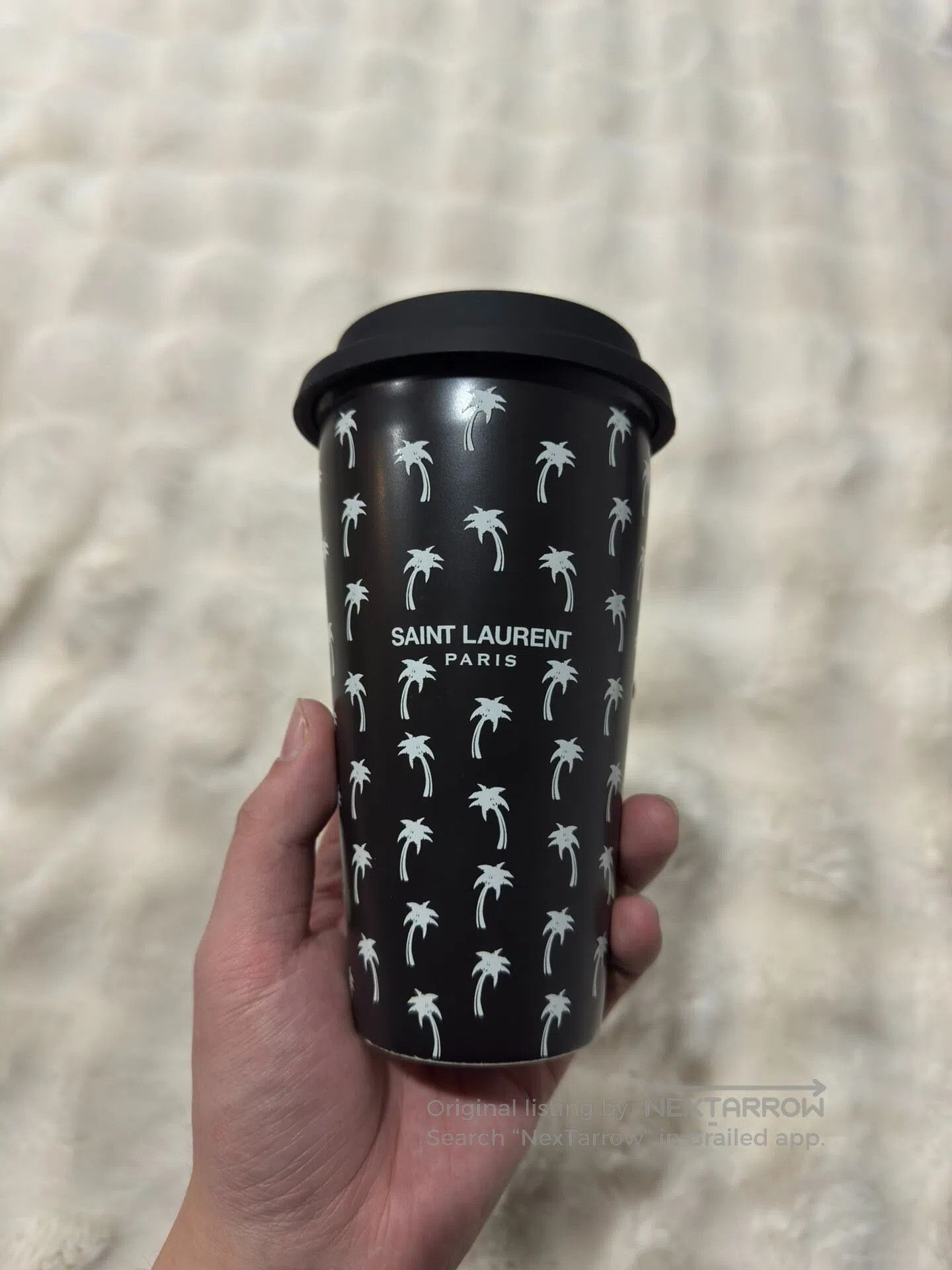 Saint Laurent Paris Saint Laurent Paris Palm Tree Water Cup| Size ONE SIZE - 2 Thumbnail