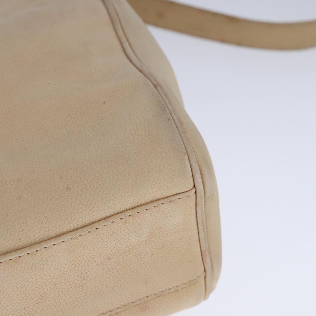 Celine CELINE Shoulder Bag Leather Beige Size ONE SIZE - 13 Thumbnail