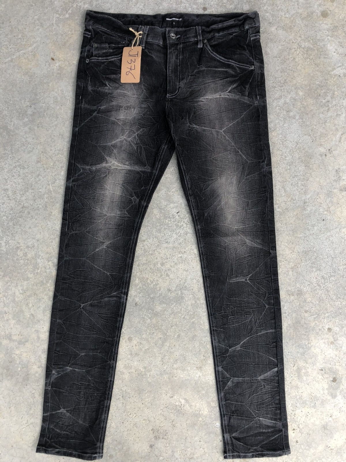 semanticdesign Japanese Semantic Design Distressed Jeans Size US 34 / EU 50 - 1 Thumbnail