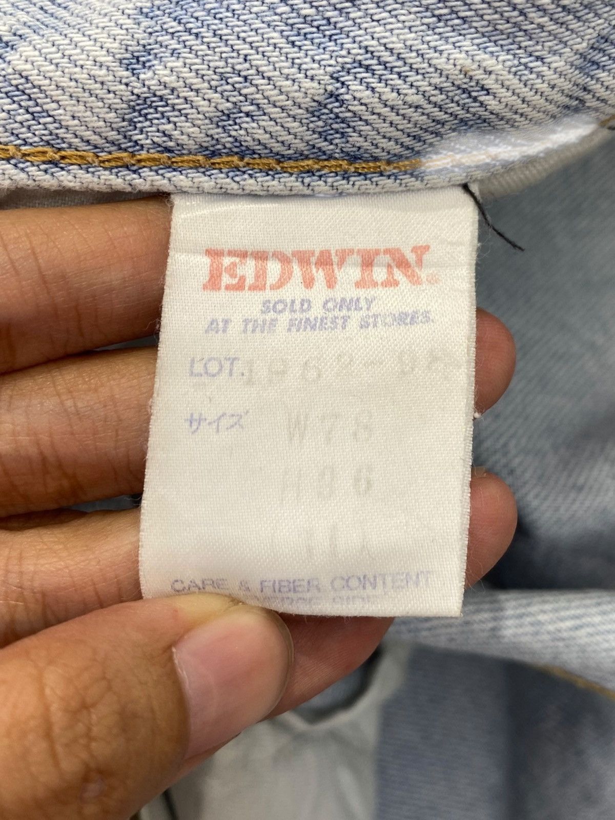 Edwin Edwin Brand Light Blue Wash Style Loose Jeans Size US 30 / EU 46 - 12 Thumbnail