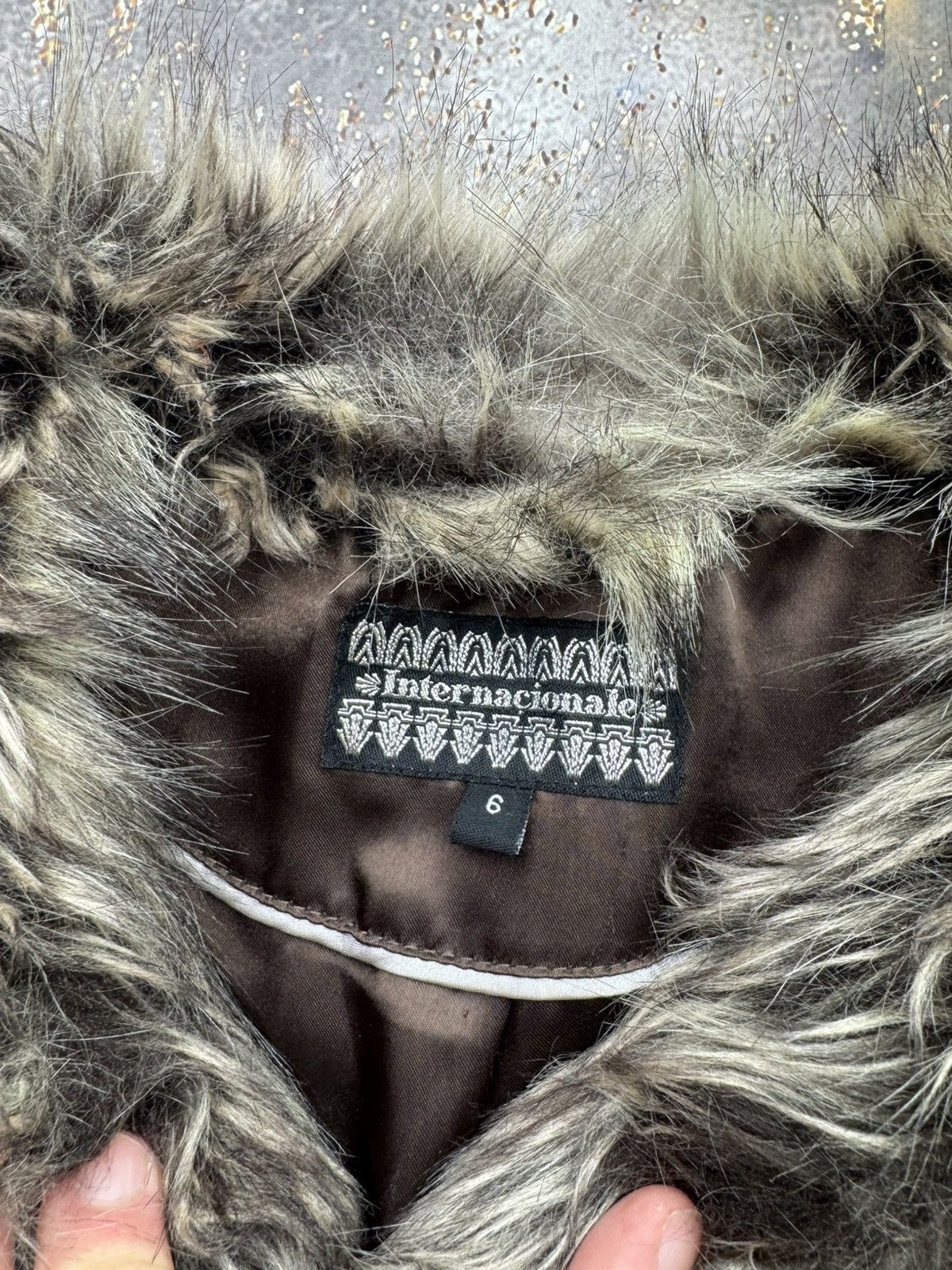 Vintage Vintage Faux Fur Mini Coat Size M / US 6-8 / IT 42-44 - 4 Thumbnail