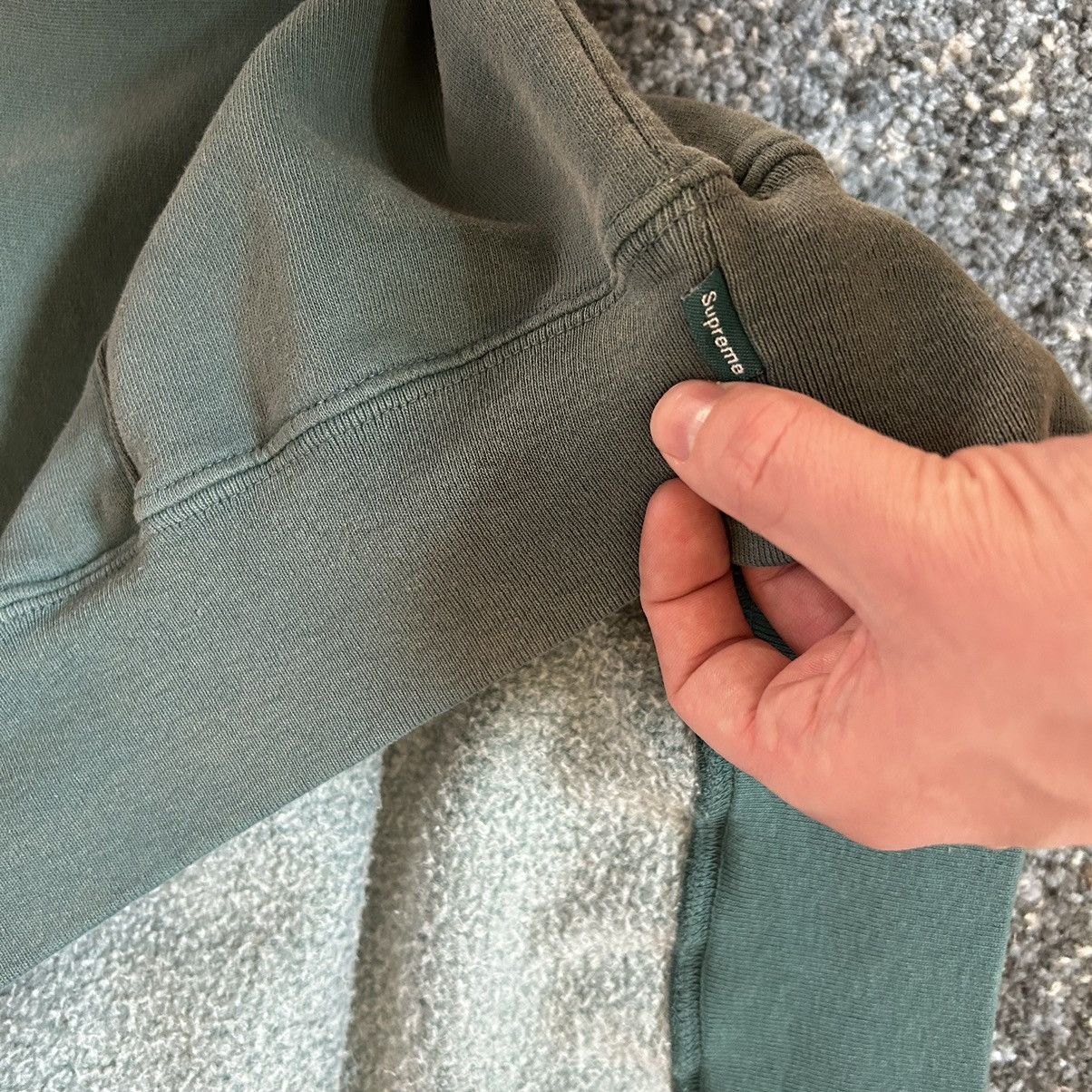 Supreme 2023 OVERDYED S LOGO HOODED SWEATSHiRT MiDWEiGHT FLEECE Size US XXL / EU 58 / 5 - 9 Thumbnail