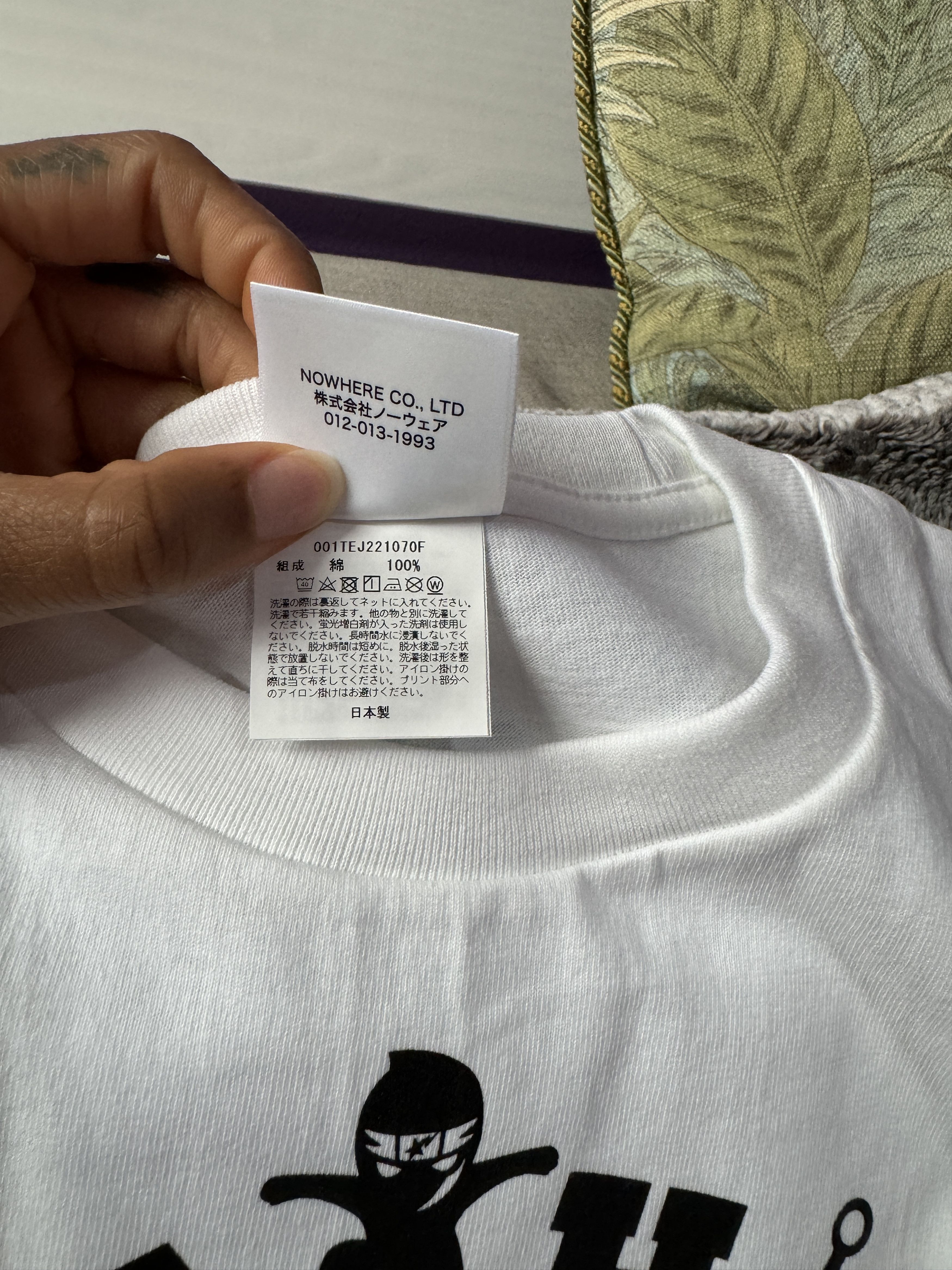 Bape Ninja College Tee Size US M / EU 48-50 / 2 - 5 Thumbnail