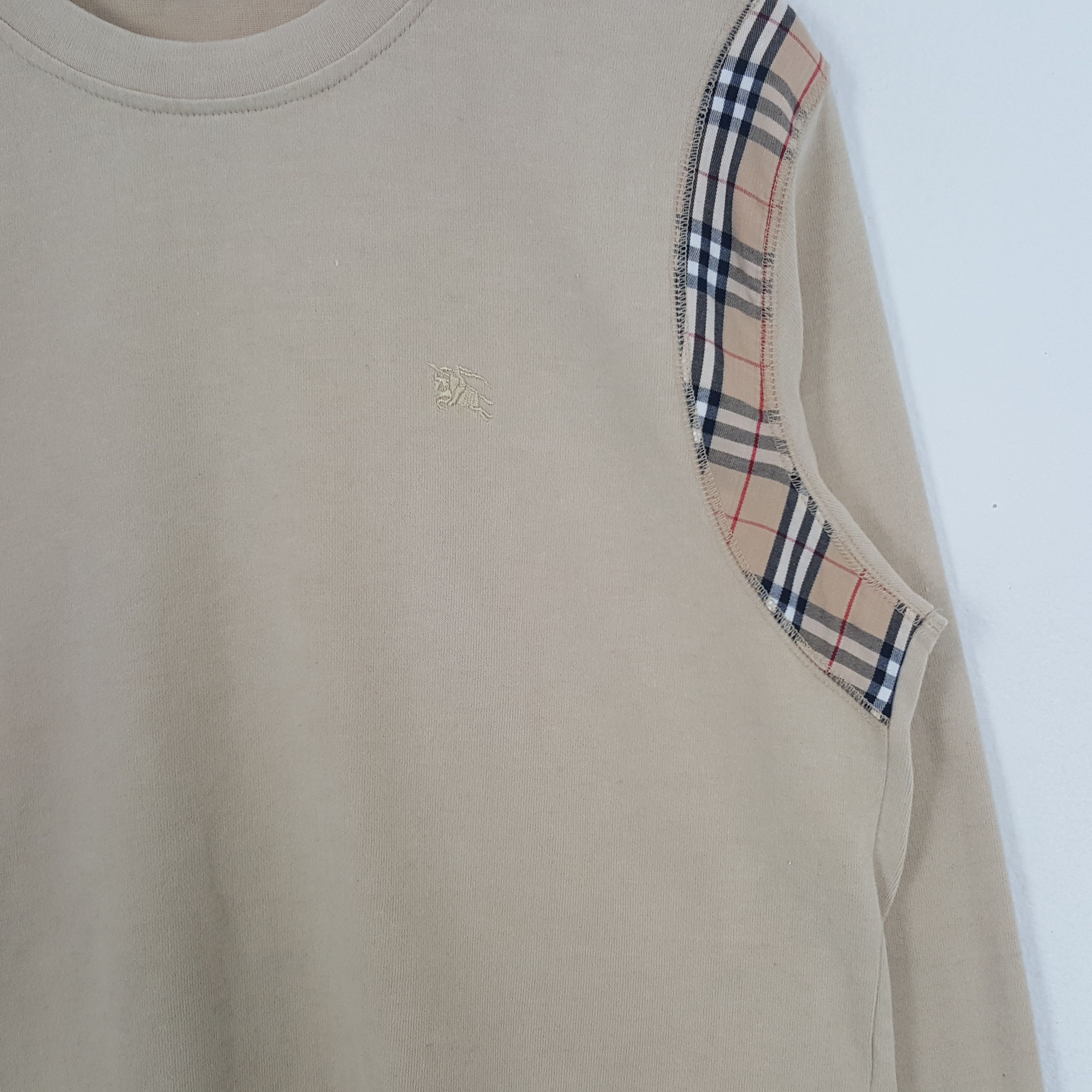 Burberry × Vintage Vintage Burberry London Nova Check Tshirt Size US M / EU 48-50 / 2 - 2 Thumbnail