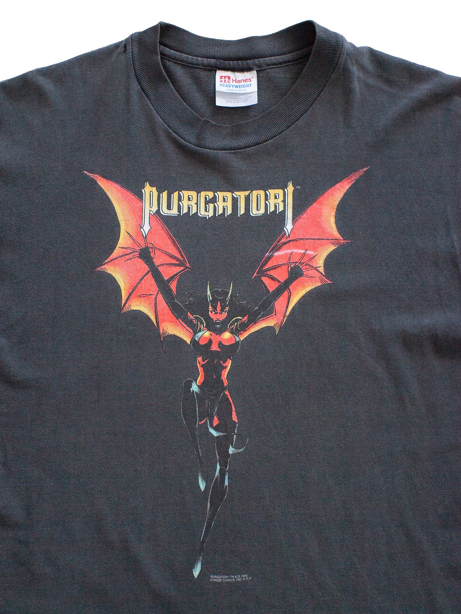 Marvel Comics Vintage 1996 Purgatori Chaos Comics Graphitti 90s T-Shirt Size US L / EU 52-54 / 3 - 3 Thumbnail