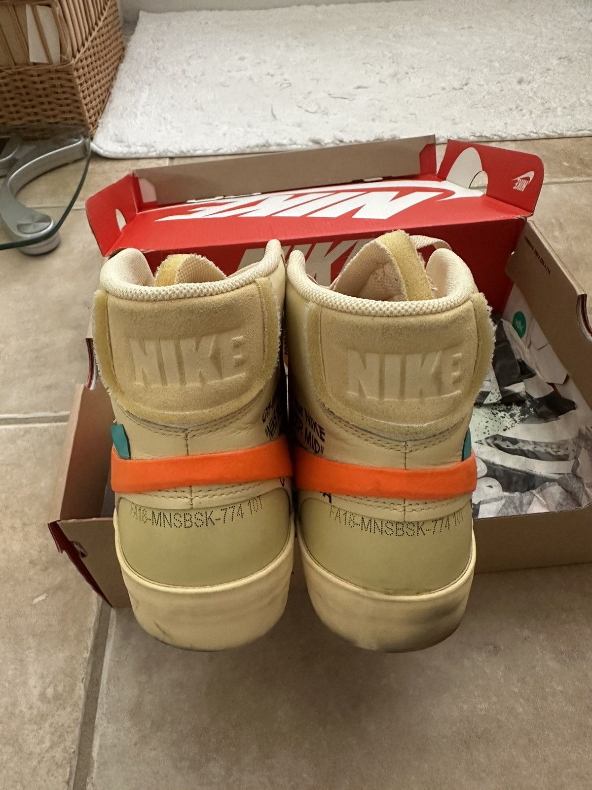 Nike × Off-White Nike x Off-White Blazer ‘All Hallows Eve’ Size US 10.5 / EU 43-44 - 4 Thumbnail