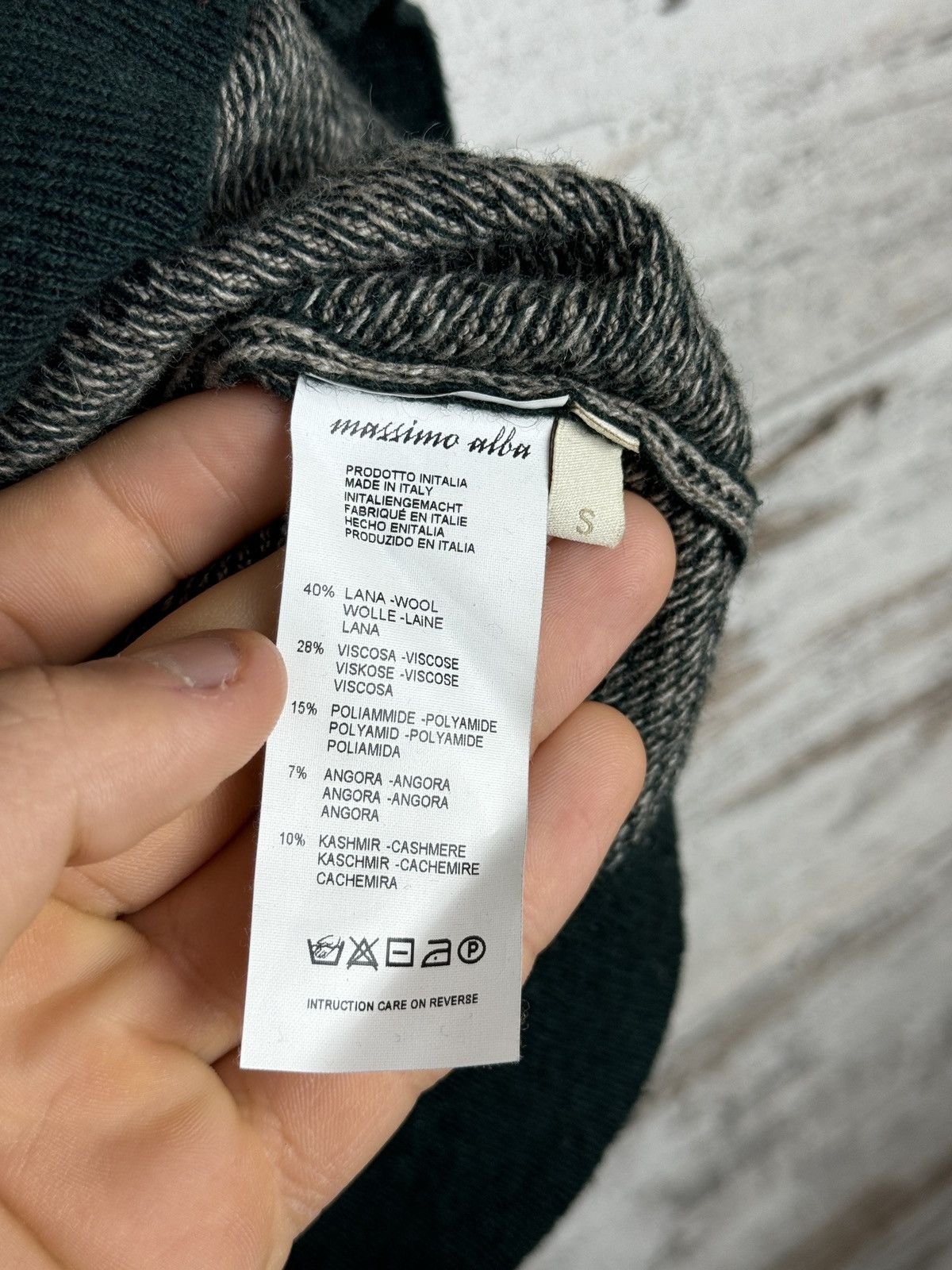 Massimo Alba Mens Massimo Alba Cashemere sweater wool luxury sweatshirt Size US S / EU 44-46 / 1 - 7 Thumbnail
