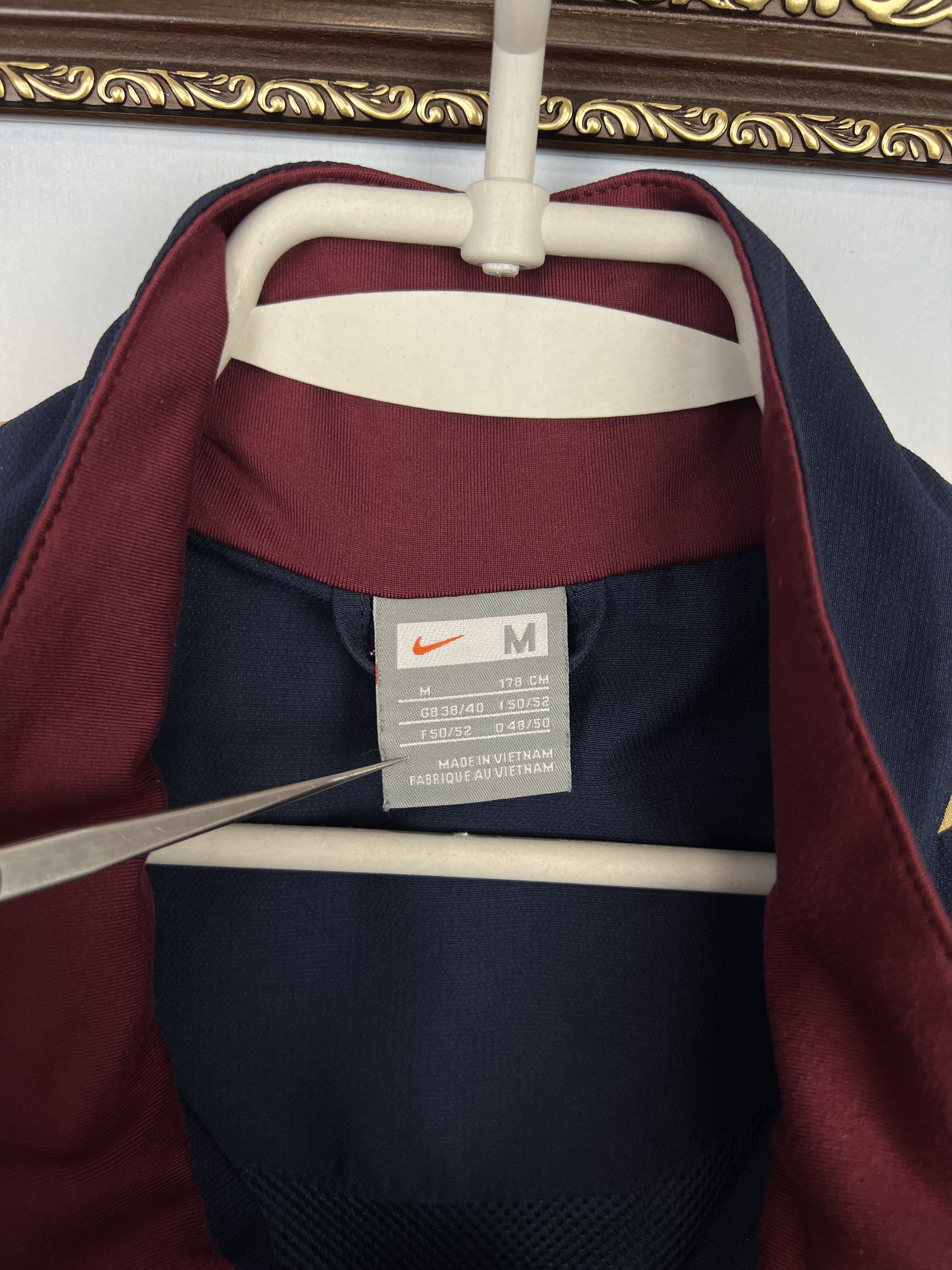 Nike Vintage Nike Arsenal Football Jacket Soccer Track Top Mens Size US M / EU 48-50 / 2 - 8 Thumbnail