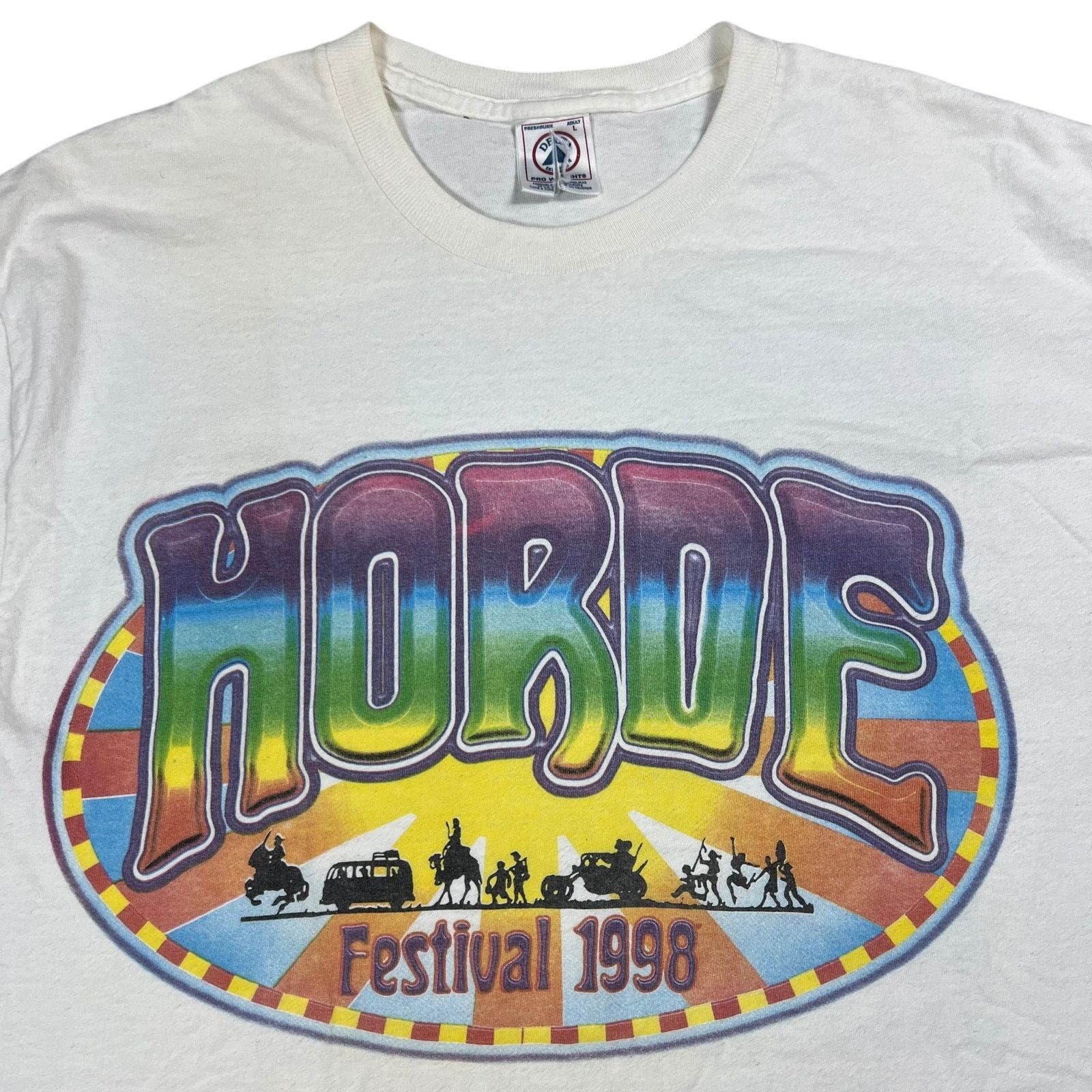 Band Tees × Delta × Vintage Vintage 1998 HORDE Festival Gov’t Mule band tee (L) Size US L / EU 52-54 / 3 - 2 Thumbnail