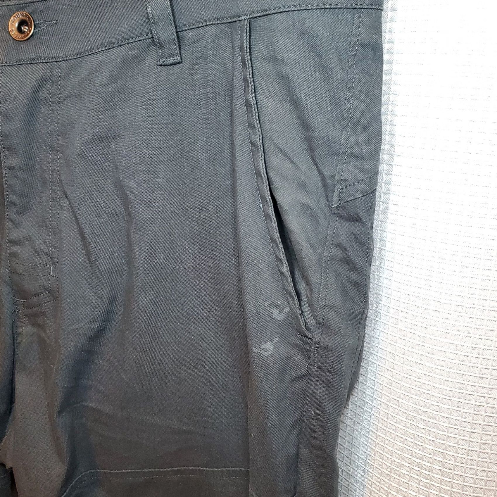 Mountain Hardwear Mountain Hardwear Ridgline Mens Pants Green 32x32 Hiking Casual Workwear Size US 32 / EU 48 - 6 Thumbnail