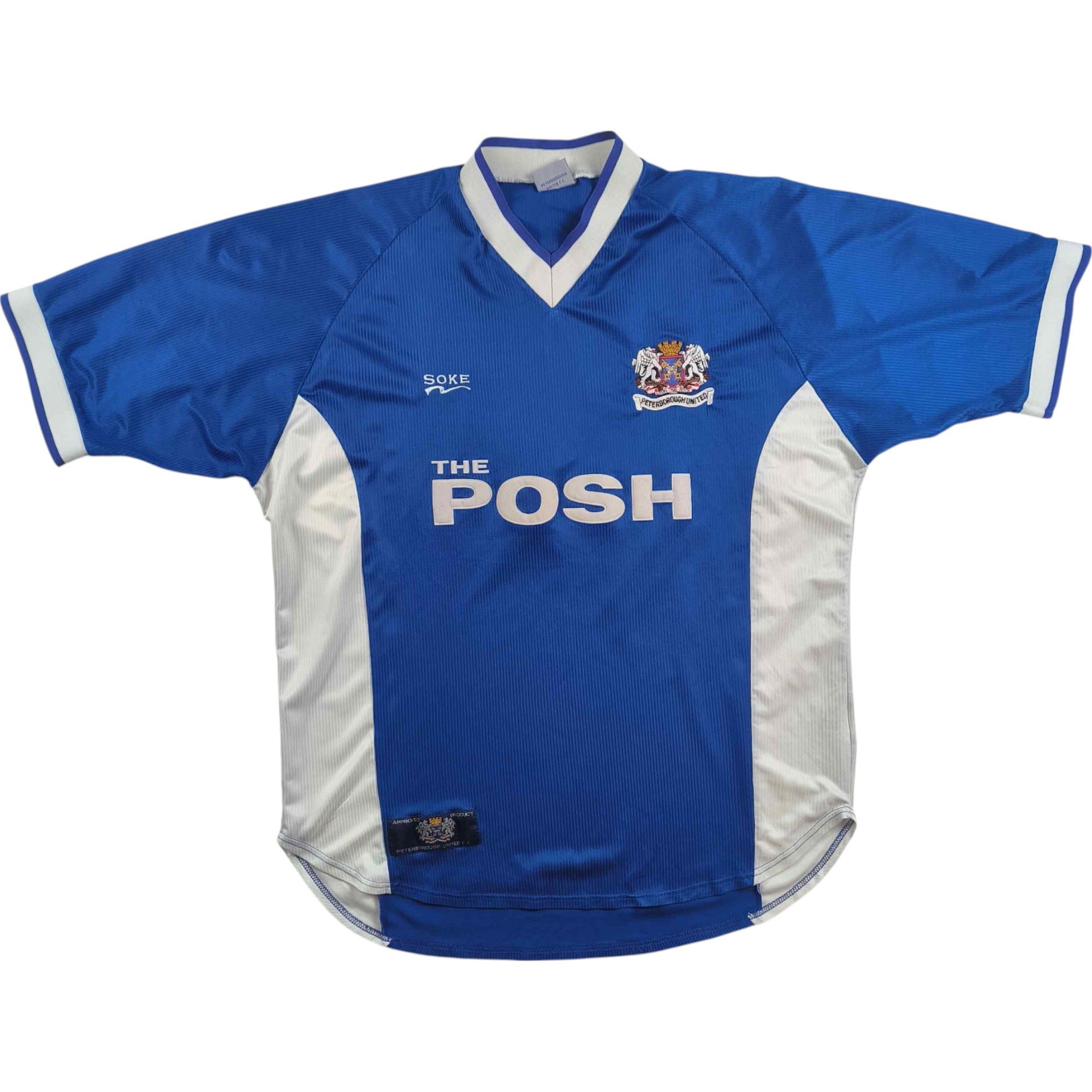 Other Peterborough United 1999-2000 Soke home football jersey L Size US L / EU 52-54 / 3 - 1 Thumbnail