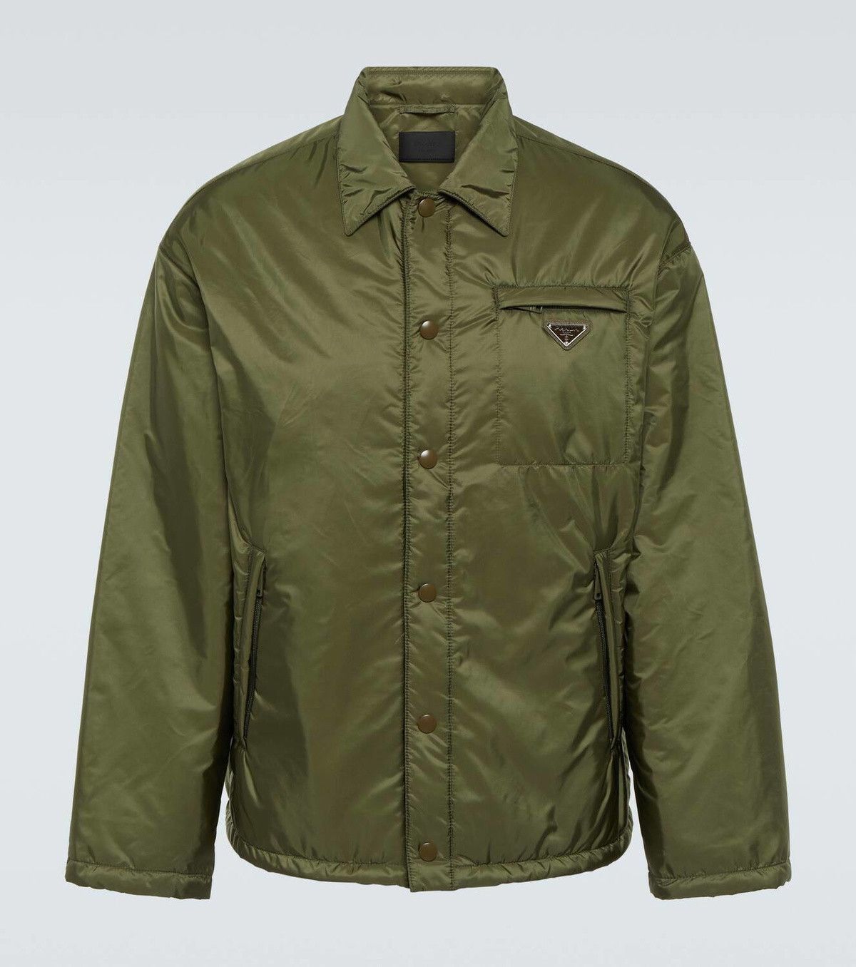Prada Re-Nylon jacket in military