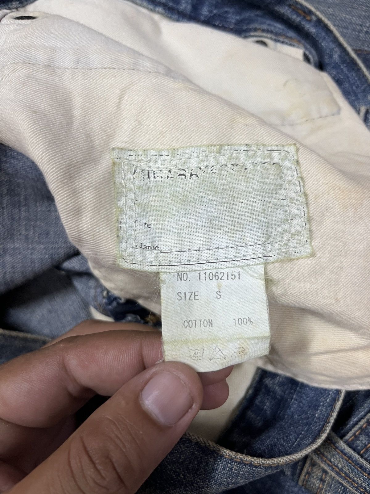 Designer × Japanese Brand × Maison MIHARA YASUHIRO Mihara yasuhiro jeans non selvedge Size US 34 / EU 50 - 11 Thumbnail
