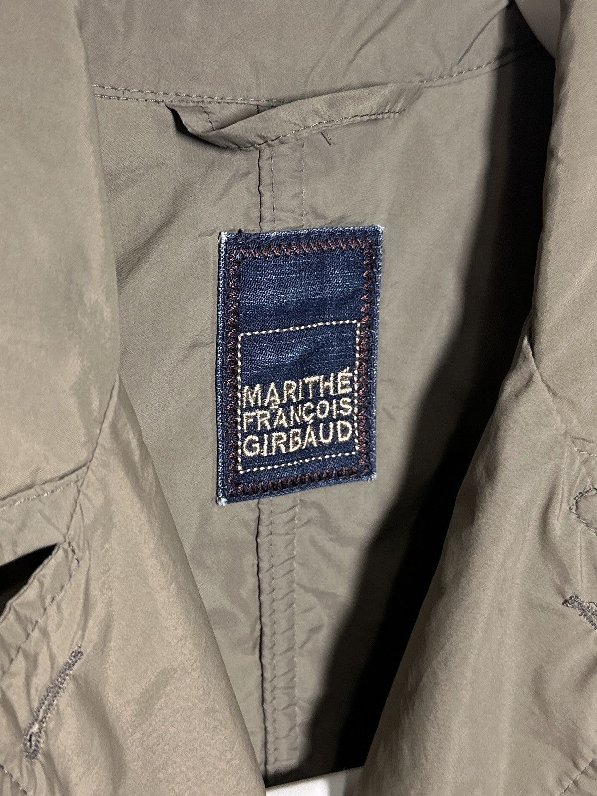 Japanese Brand Marithe Francois Girbaud Vintage Trench Coat Jacket Size S / US 4 / IT 40 - 4 Thumbnail