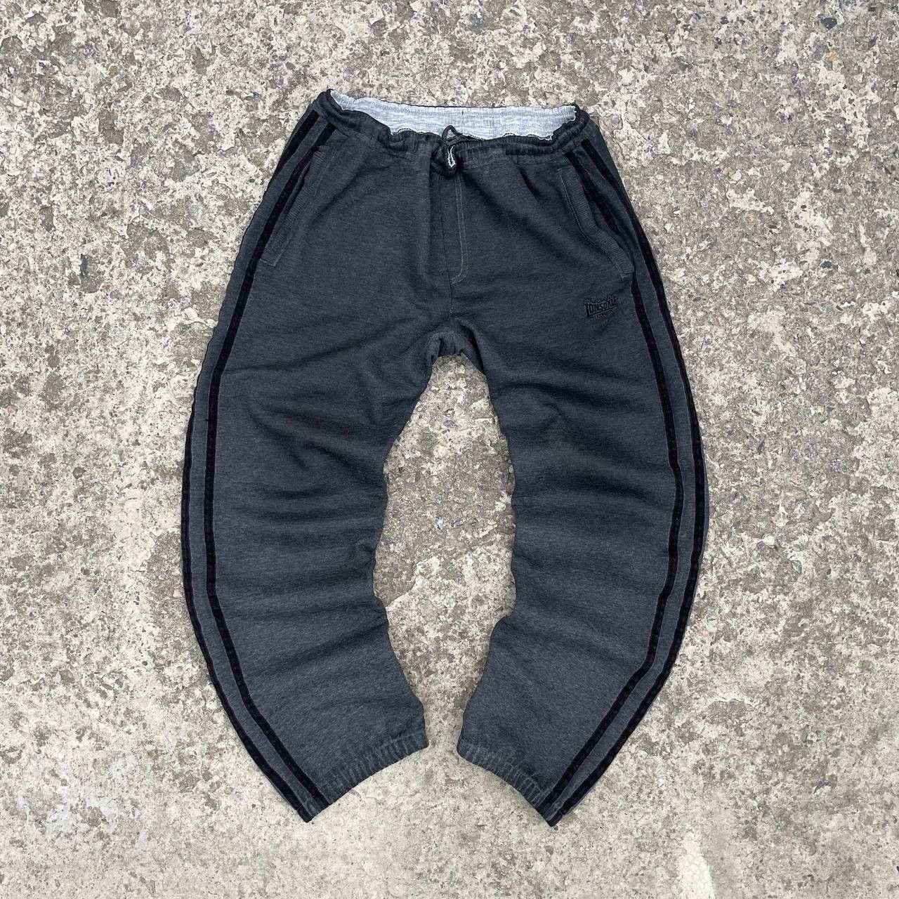 Lonsdale Vintage Japanese Style Baggy Joggers Lonsdale Pants Y2K Size US 32 / EU 48 - 2 Thumbnail