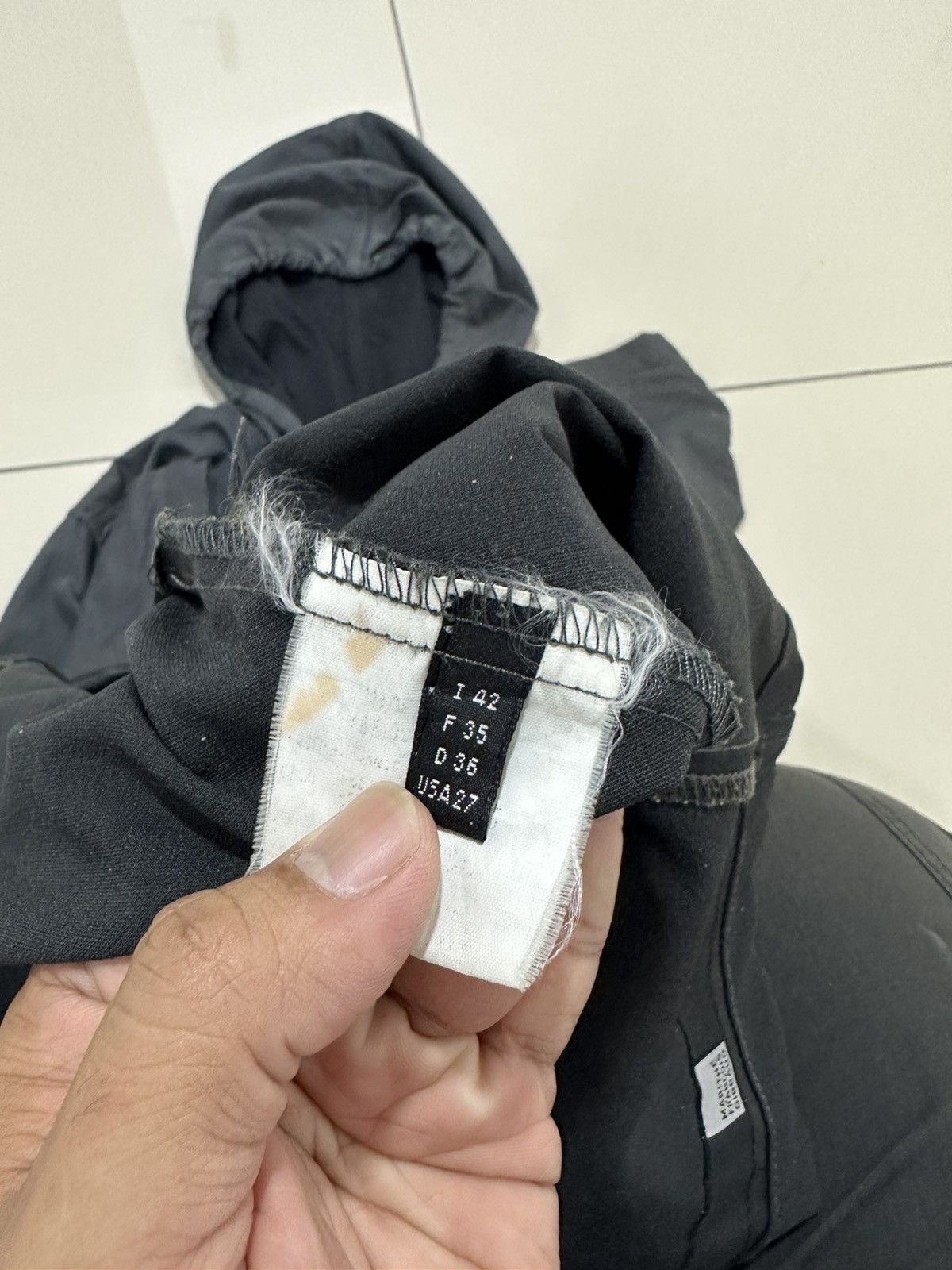 Marithe + Francois Girbaud Marithe Francois Girbaud Light Jacket Design With Hoodie Size S / US 4 / IT 40 - 4 Thumbnail