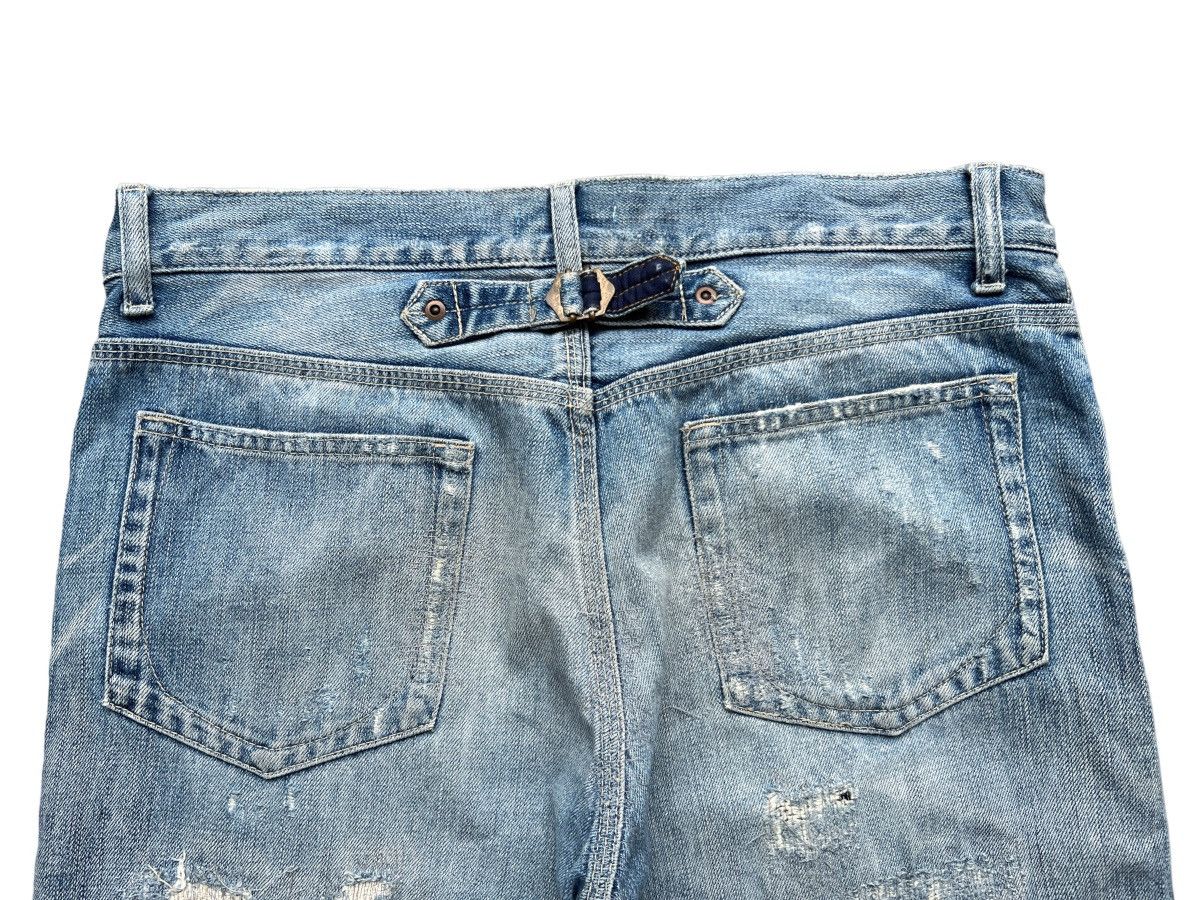 NANO universe Nano Universe Japan Distressed Denim Jeans 34x29.5 Size US 34 / EU 50 - 6 Thumbnail