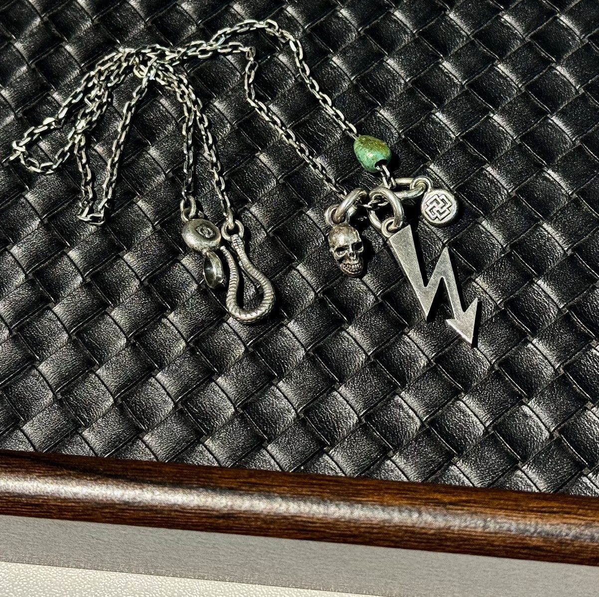 Vintage Fate.Co Necklace/pendant set（Lightning, skull, turquoise…） Size ONE SIZE - 2 Thumbnail