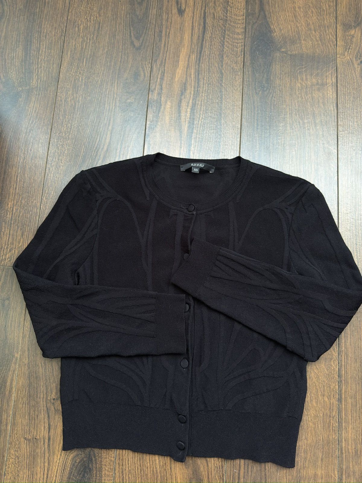 Gucci Vintage Gucci Abstract Sweater Cardigan Size XS Size XS / US 0-2 / IT 36-38 - 6 Thumbnail