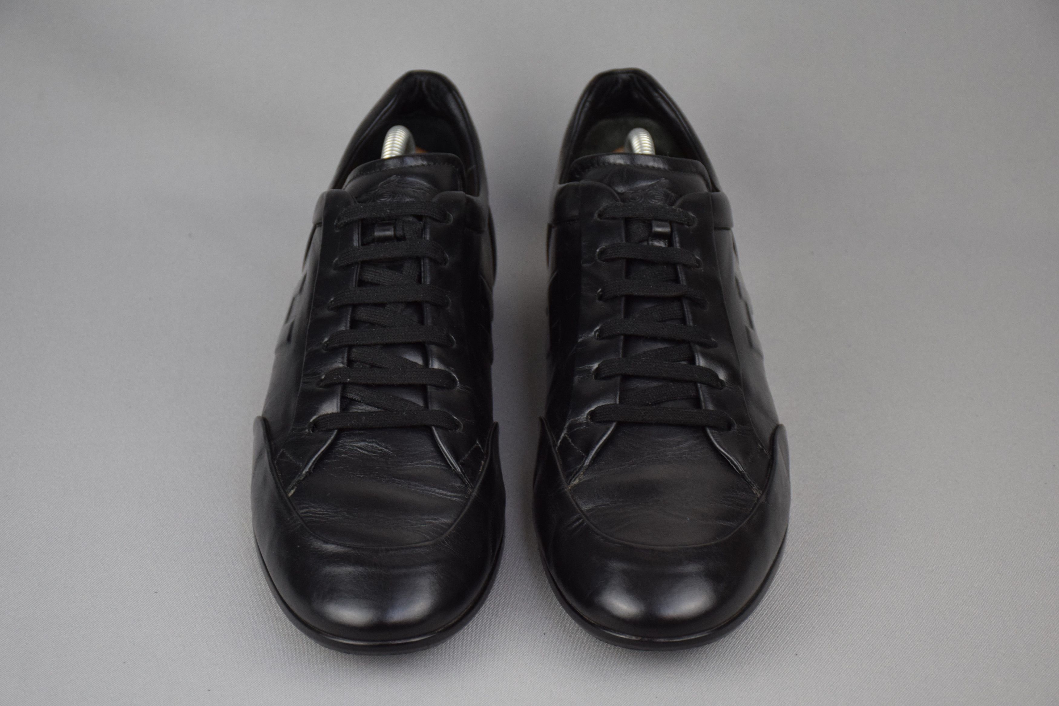 Hogan Rare HOGAN Leather Sneakers Black US 10.5 UK 9 EU 43 Size US 10.5 / EU 43-44 - 4 Thumbnail