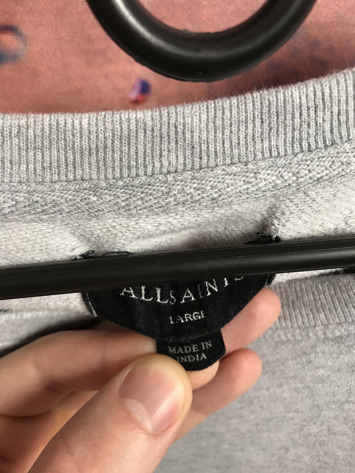 Allsaints Allsaints luxury streetwear sweatshirt Size US L / EU 52-54 / 3 - 3 Thumbnail